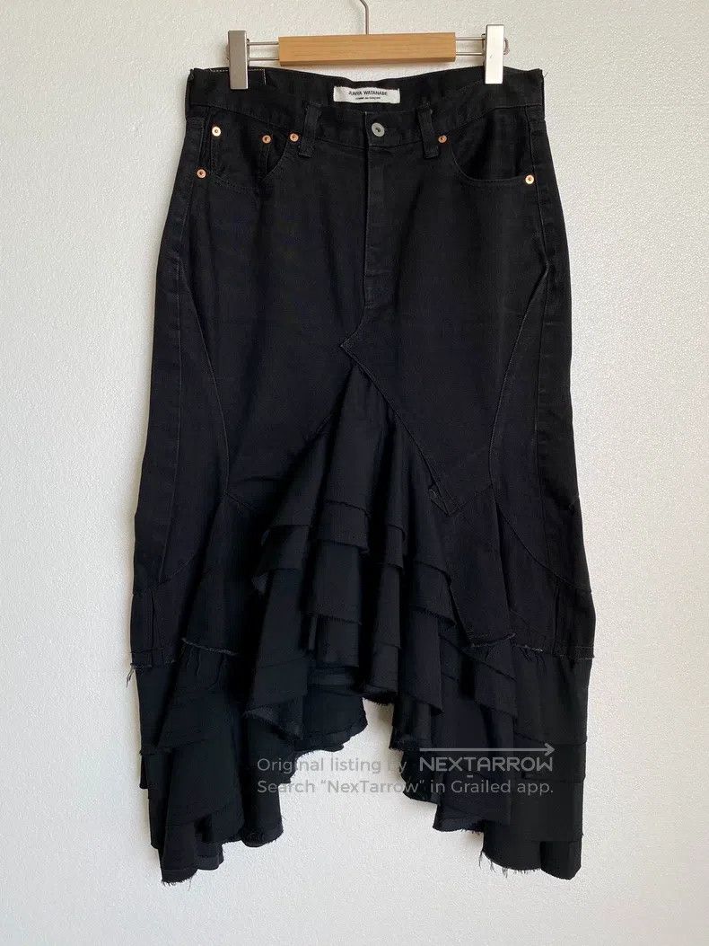 Junya Watanabe Junya Watanabe size M Extra heavy multi-wool ripped patchw Size 23" - 1 Thumbnail
