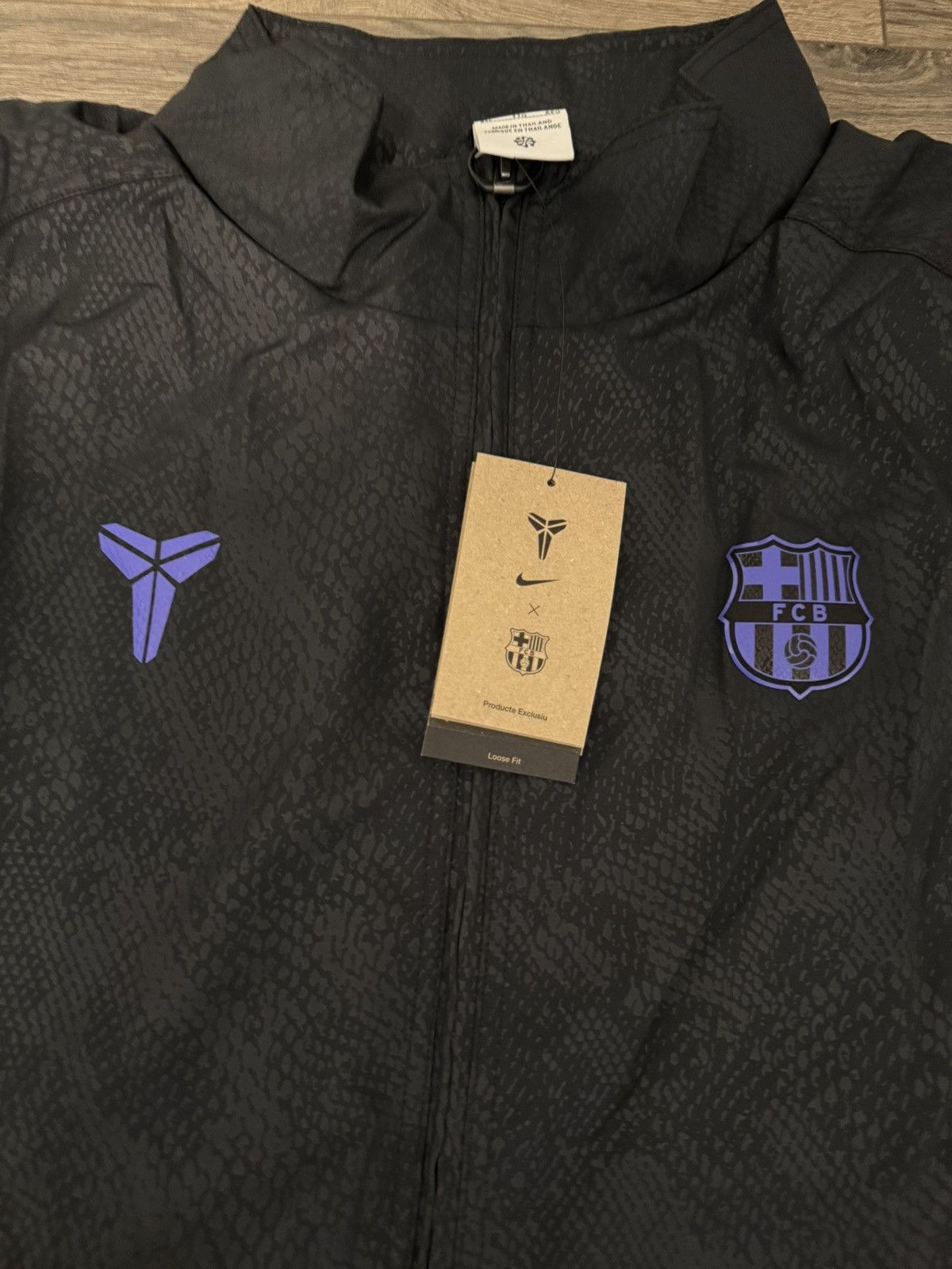 Fc Barcelona x Nike Kobe Bryant GX Jacket Size XXL