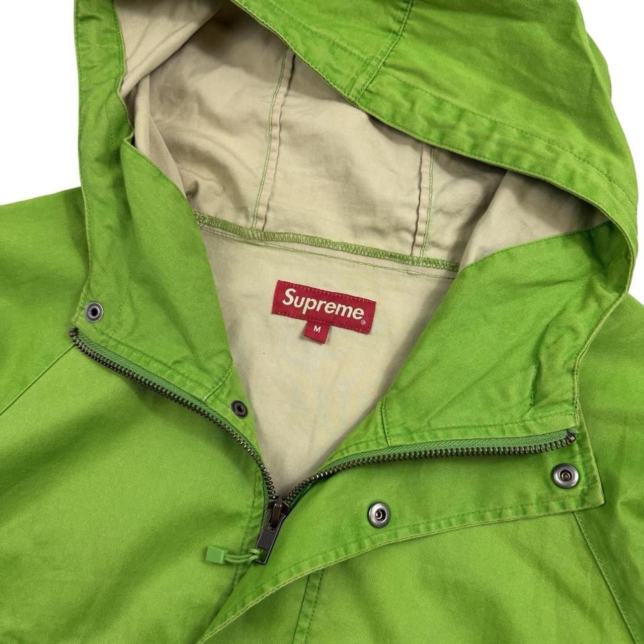 Supreme Supreme FW20 Overdyed Twill Hooded Jacket Green - Medium Size US M / EU 48-50 / 2 - 7 Thumbnail