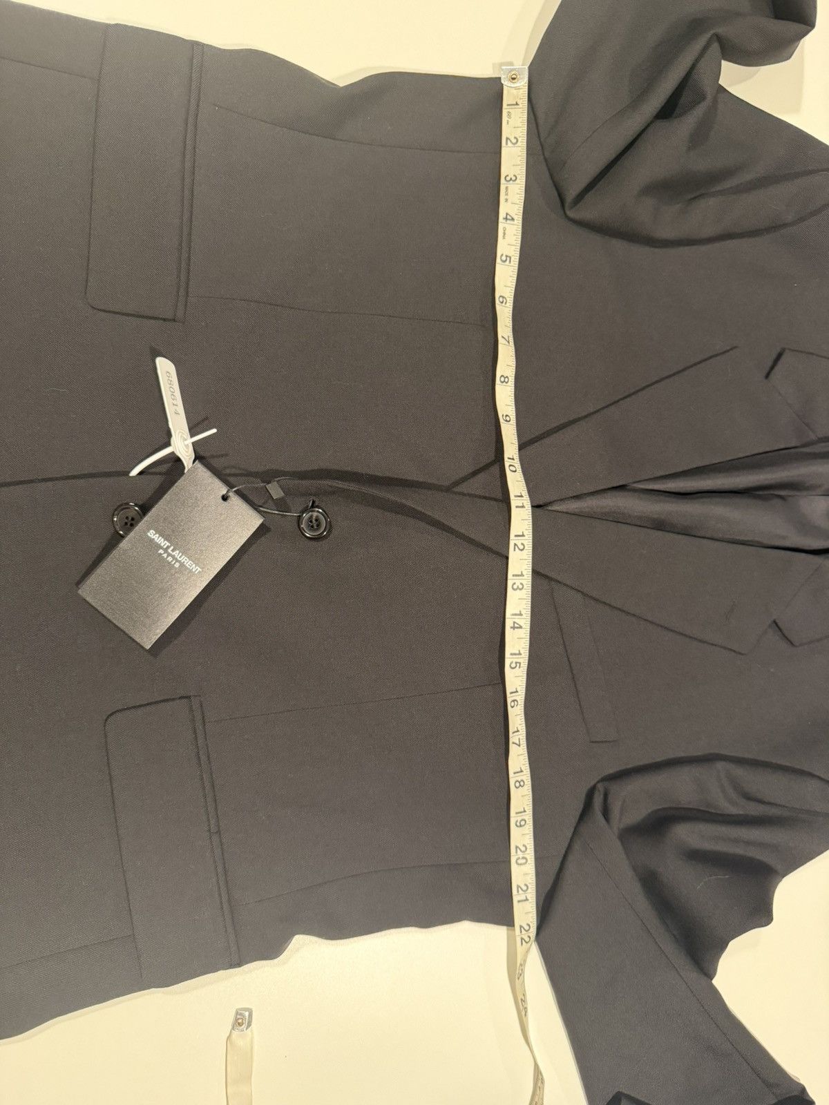 Saint Laurent Paris Saint Laurent 2019 suit blazer classic 54/44. $2200 Size 44R - 7 Thumbnail