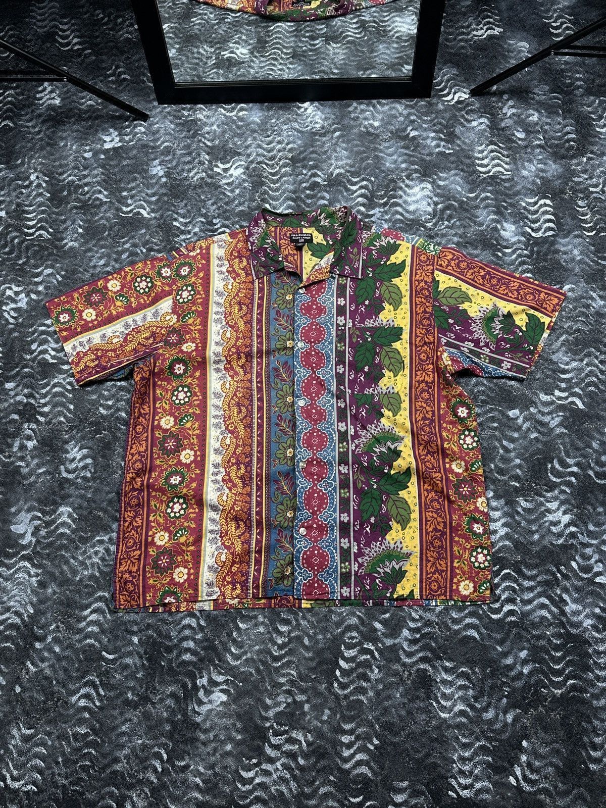 RRL Ralph Lauren RRL Style Polo Ralph Lauren Multicolour Shirt Button Up Size US XL / EU 56 / 4 - 1 Thumbnail