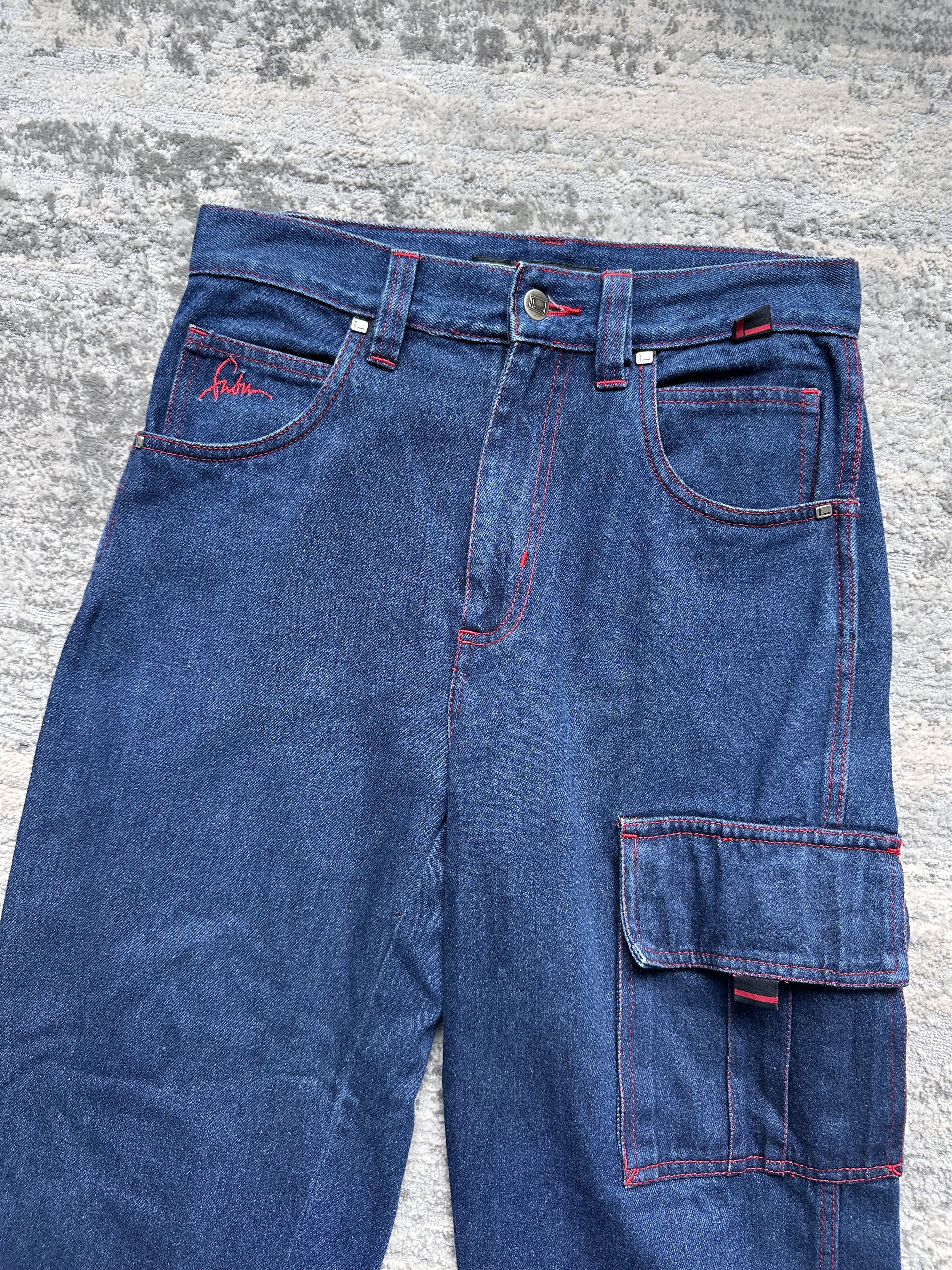Fubu Fubu vintage double knee baggy jeans Size US 30 / EU 46 - 4 Thumbnail