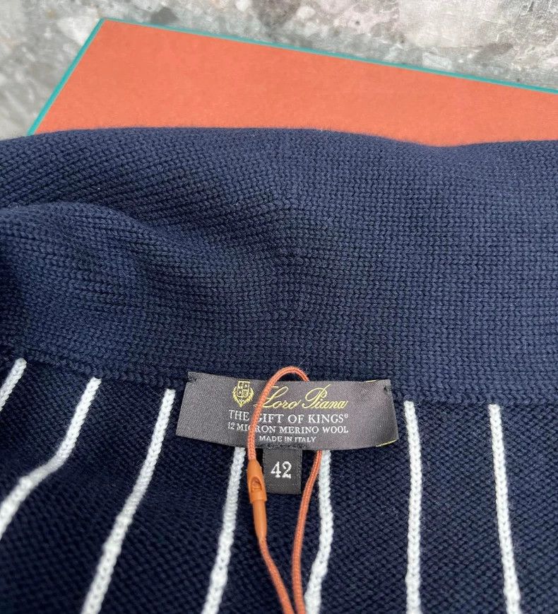 Loro Piana Loro Piana Micron wool knitted cardigan jacket 2504-Nextarr Size M / US 6-8 / IT 42-44 - 6 Thumbnail