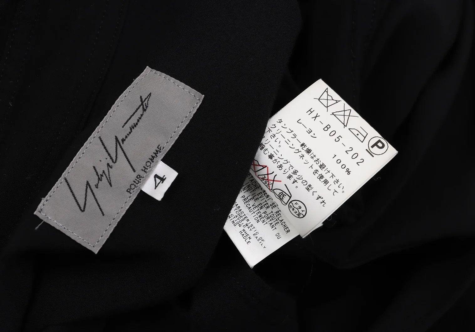 Yohji Yamamoto Yohji Yamamoto Rayon Pocket Design Long Shirt Size US XL / EU 56 / 4 - 20 Thumbnail