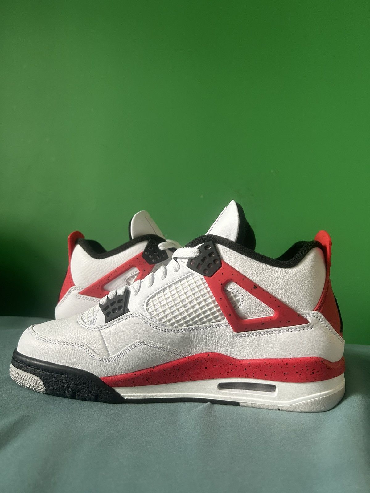 Jordan Brand Nike Air Jordan 4 Red Cement 2023 Size US 9 / EU 42 - 2 Thumbnail