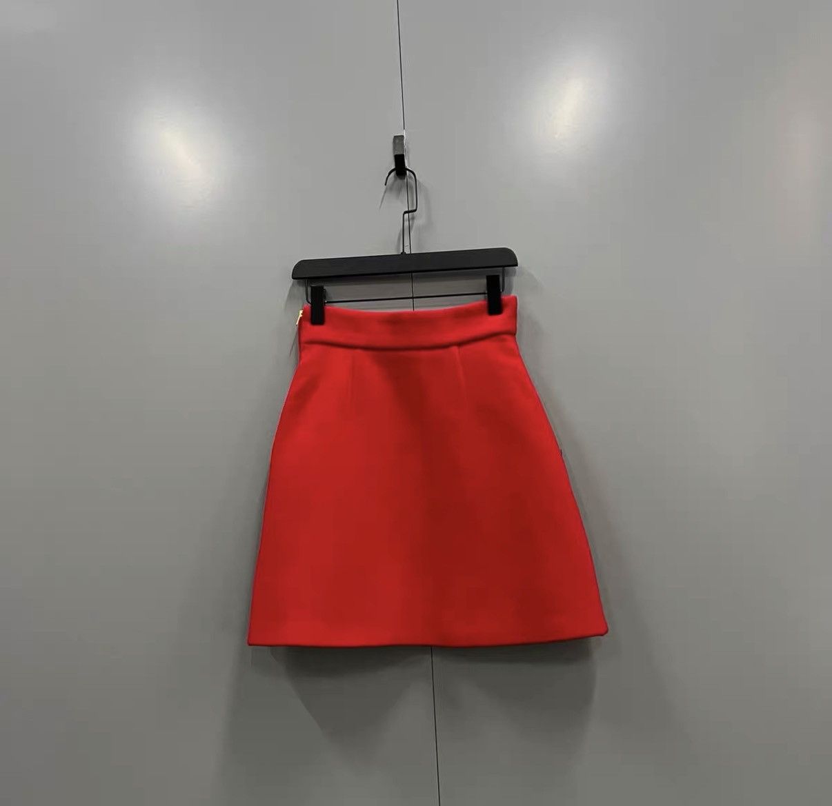 Miu Miu Miu Miu Red Mini A-line Skirt J41 Size XS / US 0-2 / IT 36-38 - 2 Thumbnail