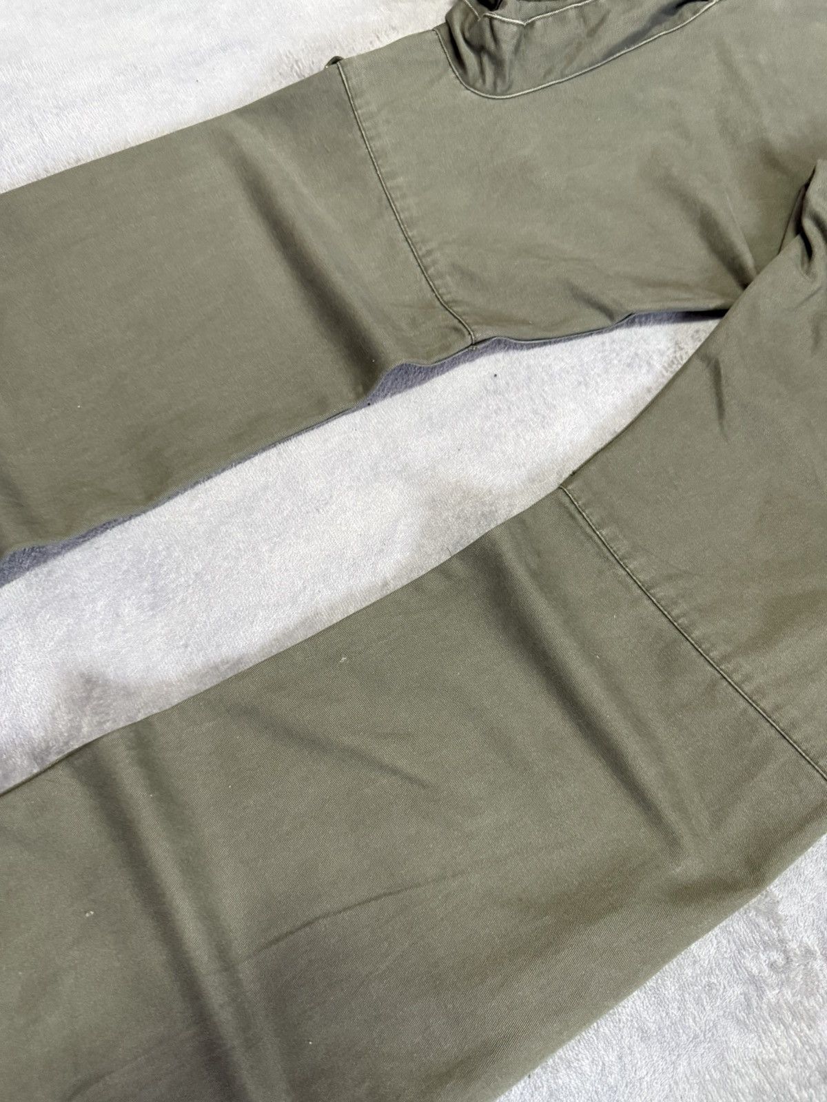 Le Grande Bleu (L.G.B.) 2000s Archive LGB Junya Kapital Style Flared Cargo Pants Size US 32 / EU 48 - 15 Thumbnail