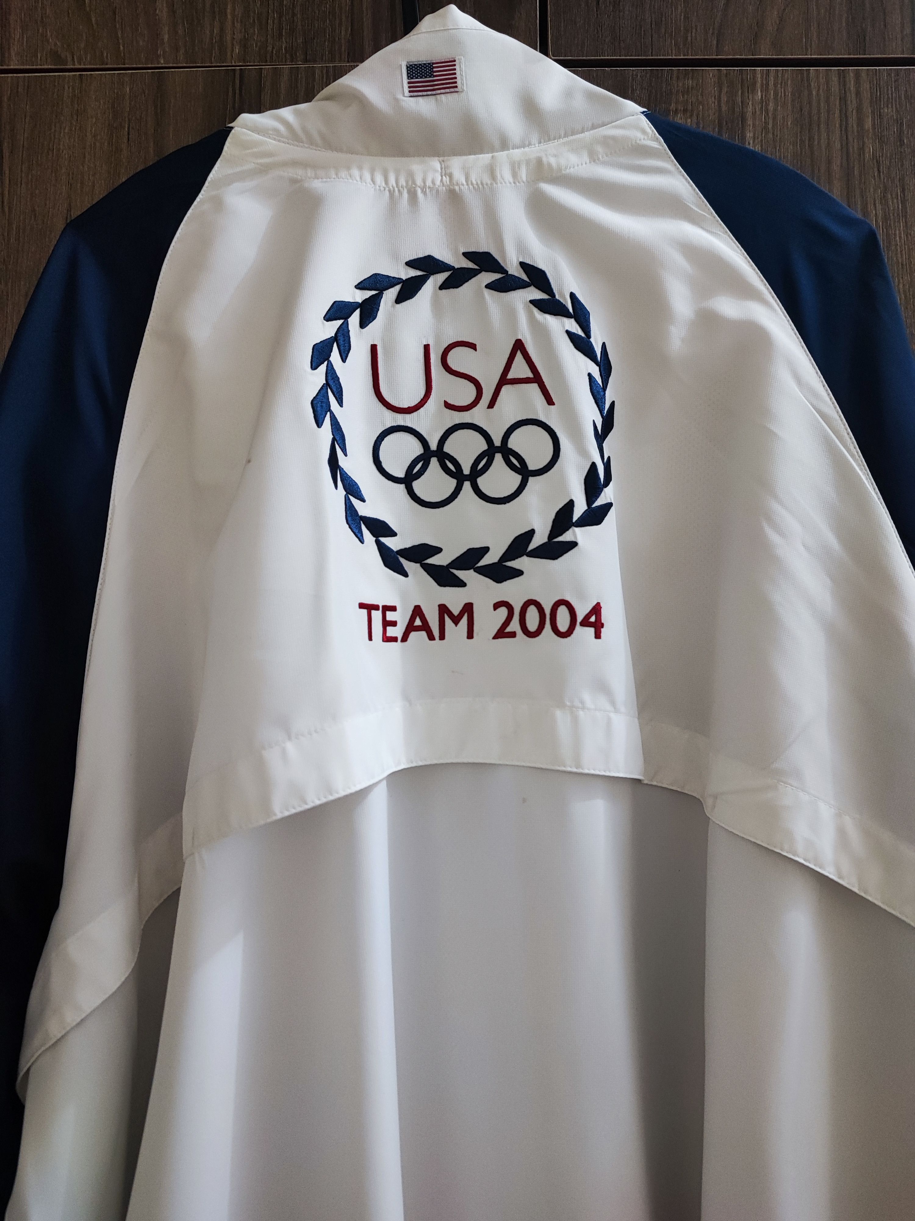 Adidas × Vintage Rare! USA 2004 Olympic Basketball Official Track Jacket Size US XXL / EU 58 / 5 - 3 Thumbnail