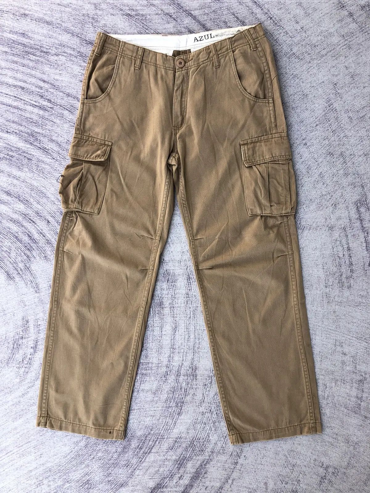 Vintage Cargo Trousers With 6 Pocket Workware Tactical Pants Size US 31 - 1 Thumbnail