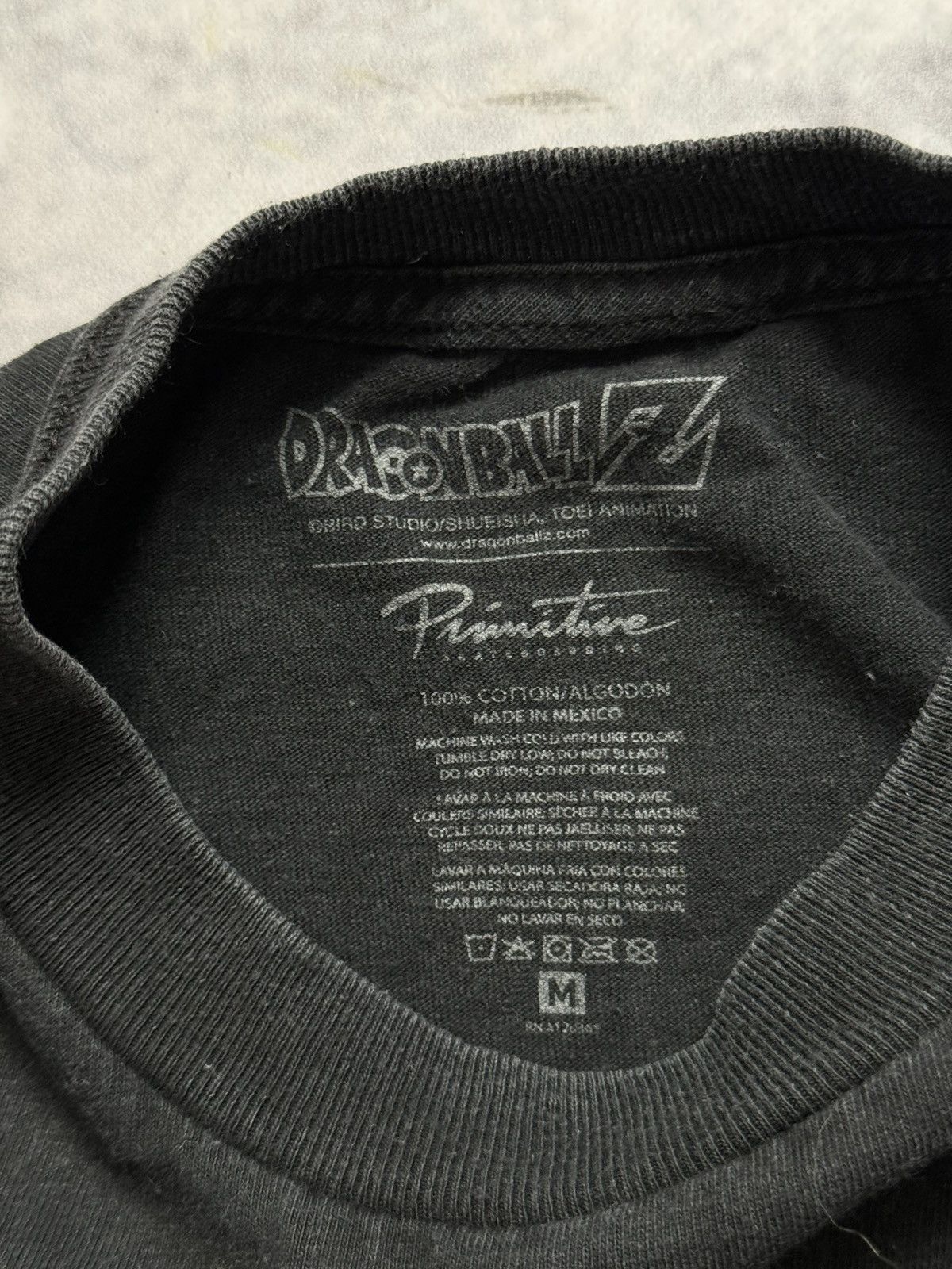 Japanese Brand × Vintage Dragonballz big logo tee black Size US M / EU 48-50 / 2 - 5 Thumbnail