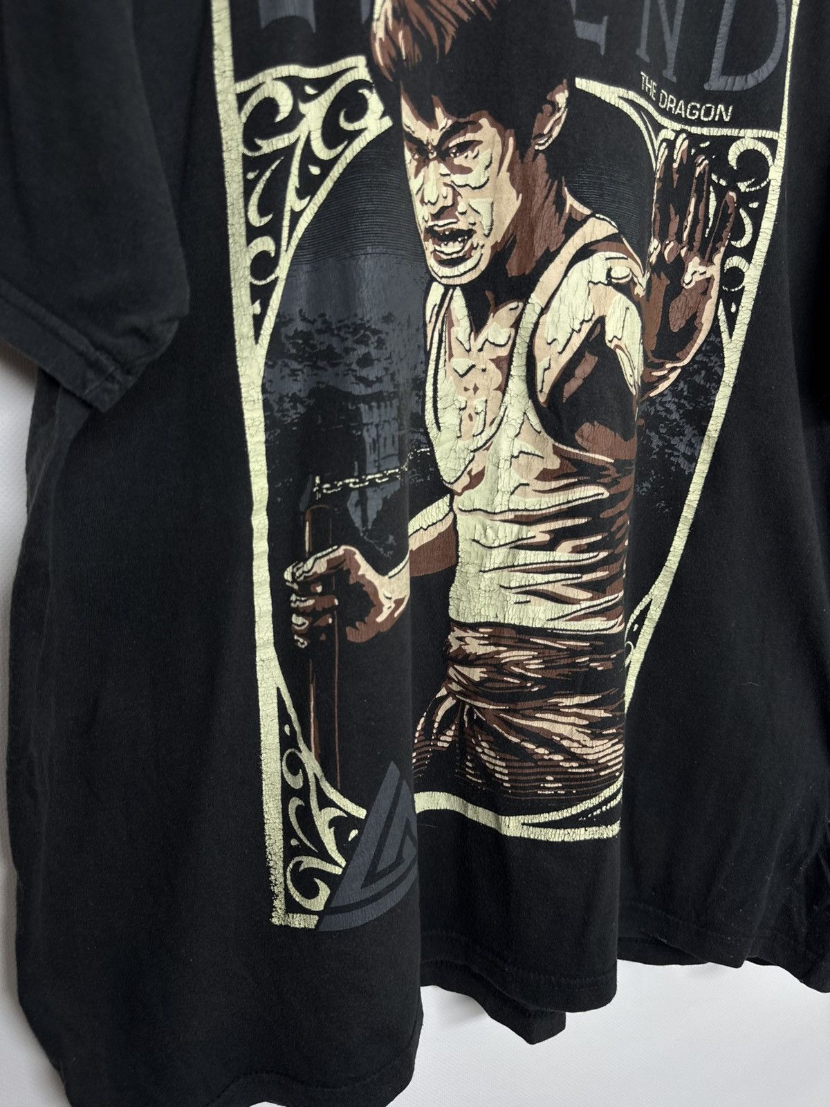 Vintage Vintage Y2k Legend The Dragon T-Shirt 00’s Size US XL / EU 56 / 4 - 6 Thumbnail