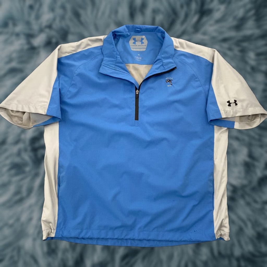 Under Armour Under Armour Jacket Adult Extra Large Blue Performance Golf Wear Windbreaker XL Size US XL / EU 56 / 4 - 1 Thumbnail