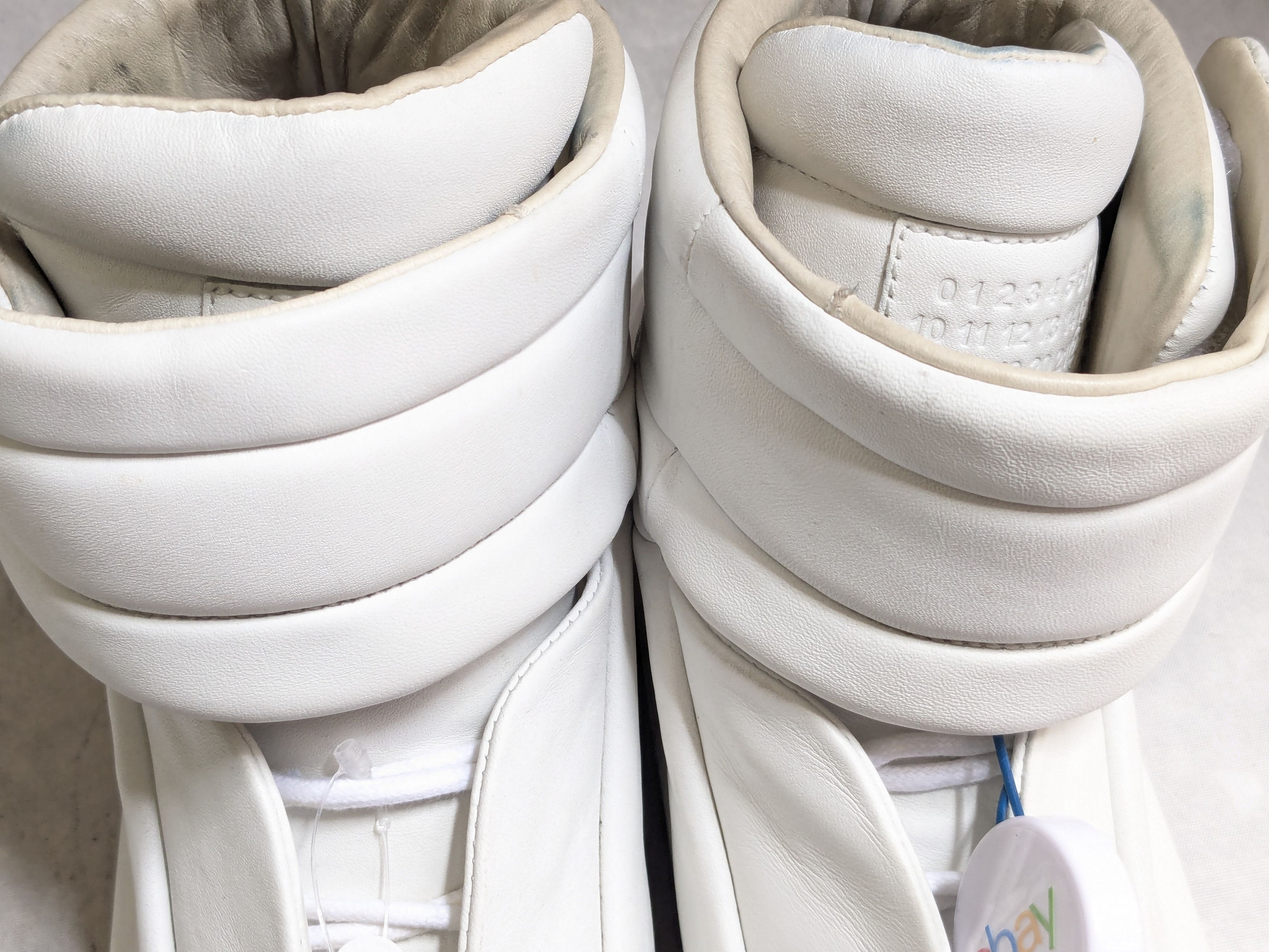 Maison Margiela Maison Margiela Future White Red 9 42 High Tops Leather Size US 9 / EU 42 - 7 Thumbnail