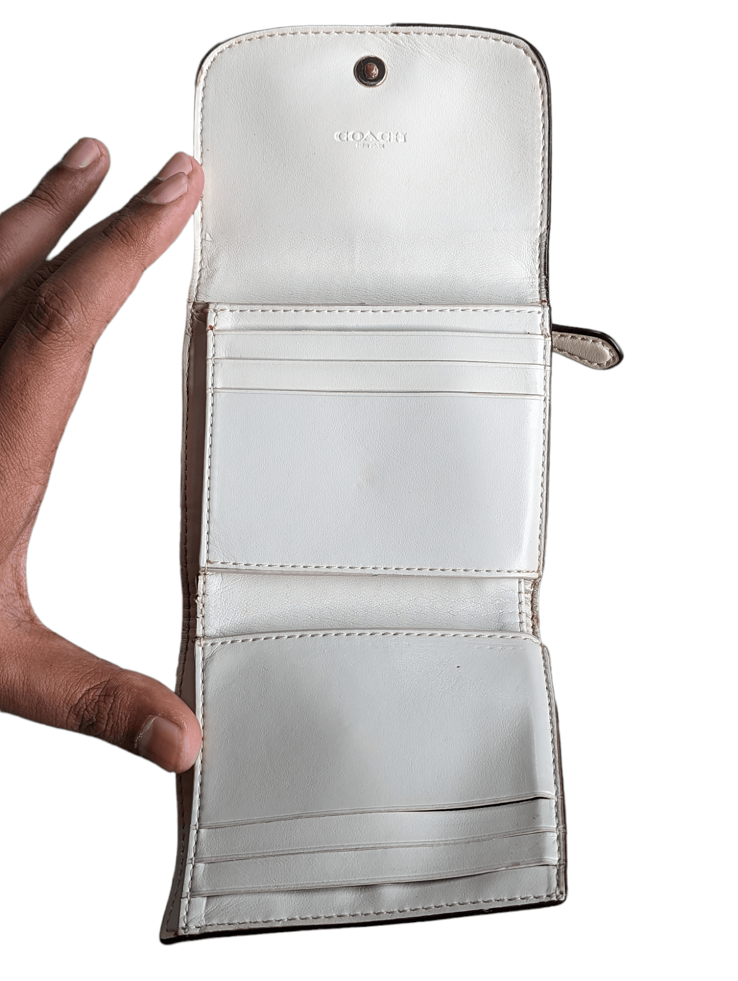 Coach Coach Monogram Trifold Wallet Cardholder Size ONE SIZE - 3 Thumbnail