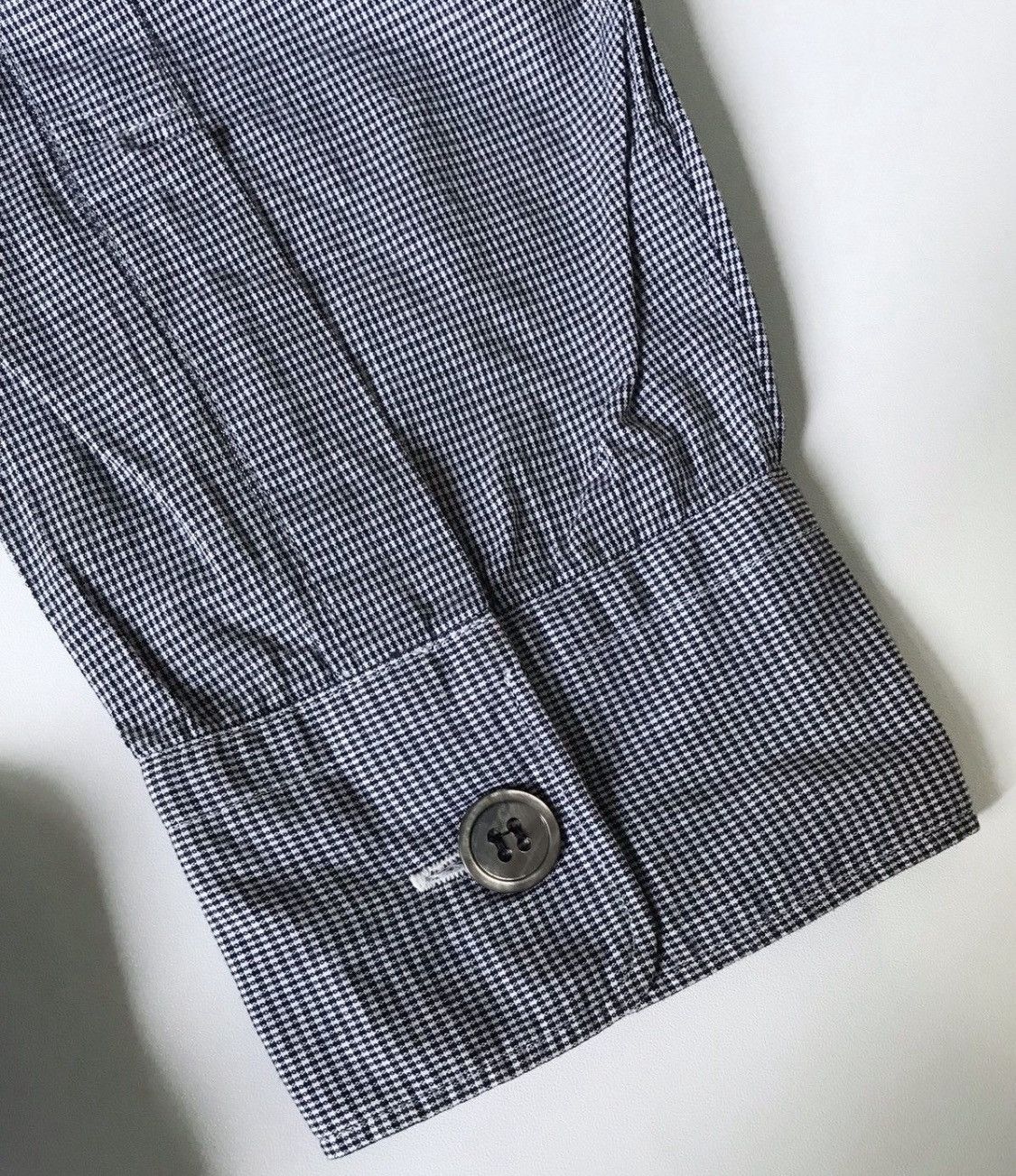 Comme des Garcons Vintage cdg homme shepherd’s check button up Size US L / EU 52-54 / 3 - 6 Thumbnail