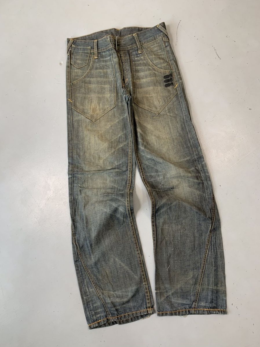 Japanese Brand Vintage Evisu inspired denim Size US 32 / EU 48 - 3 Thumbnail