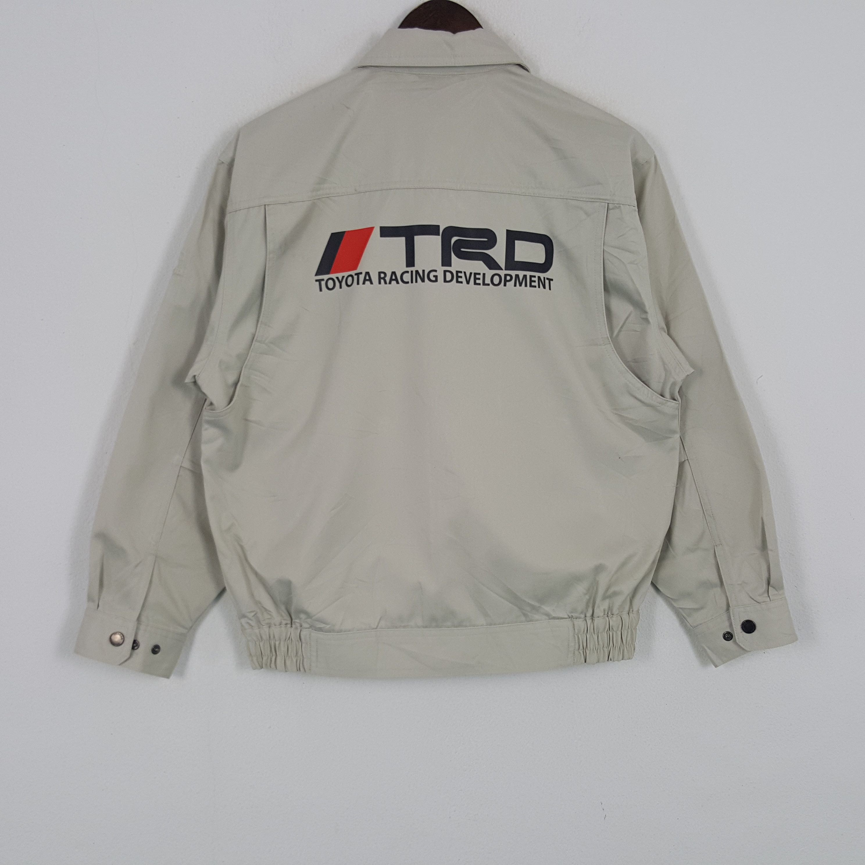 Japanese Brand × Vintage Vintage Toyota Racing Development Custom Art Japan Jacket Size US M / EU 48-50 / 2 - 1 Thumbnail