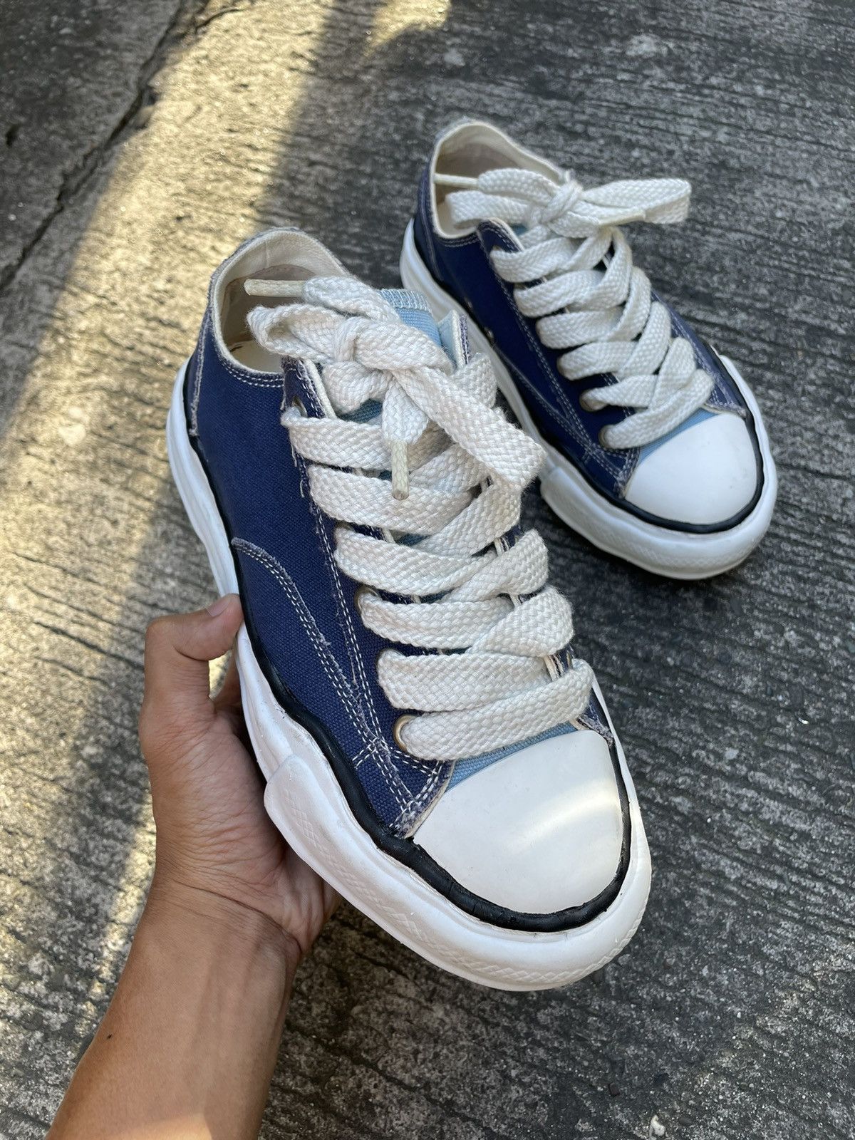 Maison MIHARA YASUHIRO × Nigel Cabourn Mason Mihara Yasuhiro × Nigel Cabourn Chunky Sole Sneaker Size US 6.5 / EU 39-40 - 2 Thumbnail