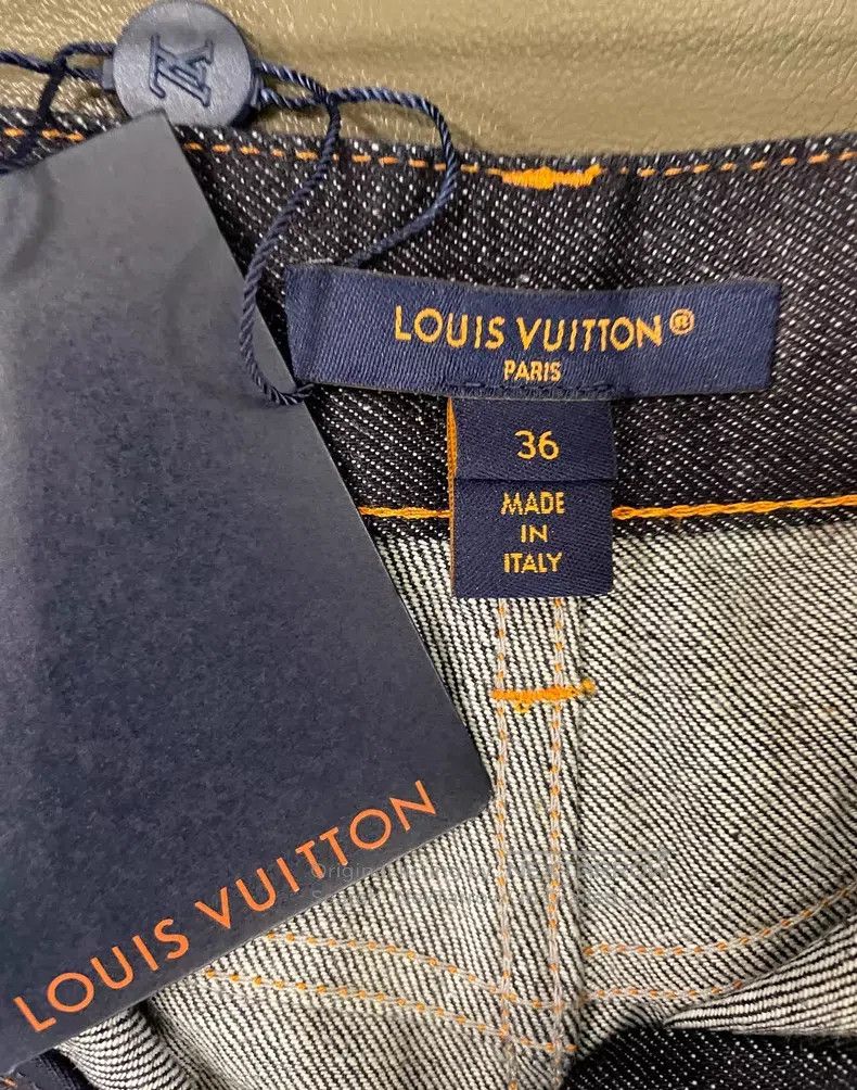 Louis Vuitton Louis Vuitton SS23 Denim Shorts Size 35" - 5 Thumbnail