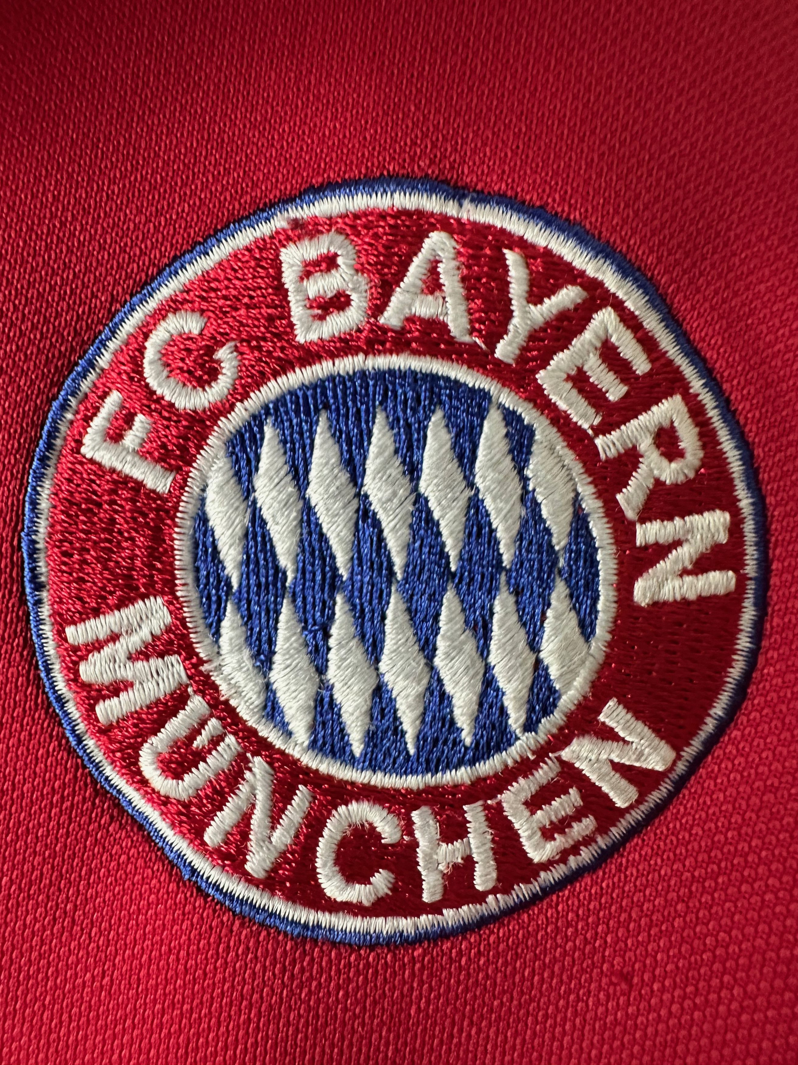 Adidas 2003 Adidas Bayern Munchen Munich track top athletic jacket Size US M / EU 48-50 / 2 - 3 Thumbnail