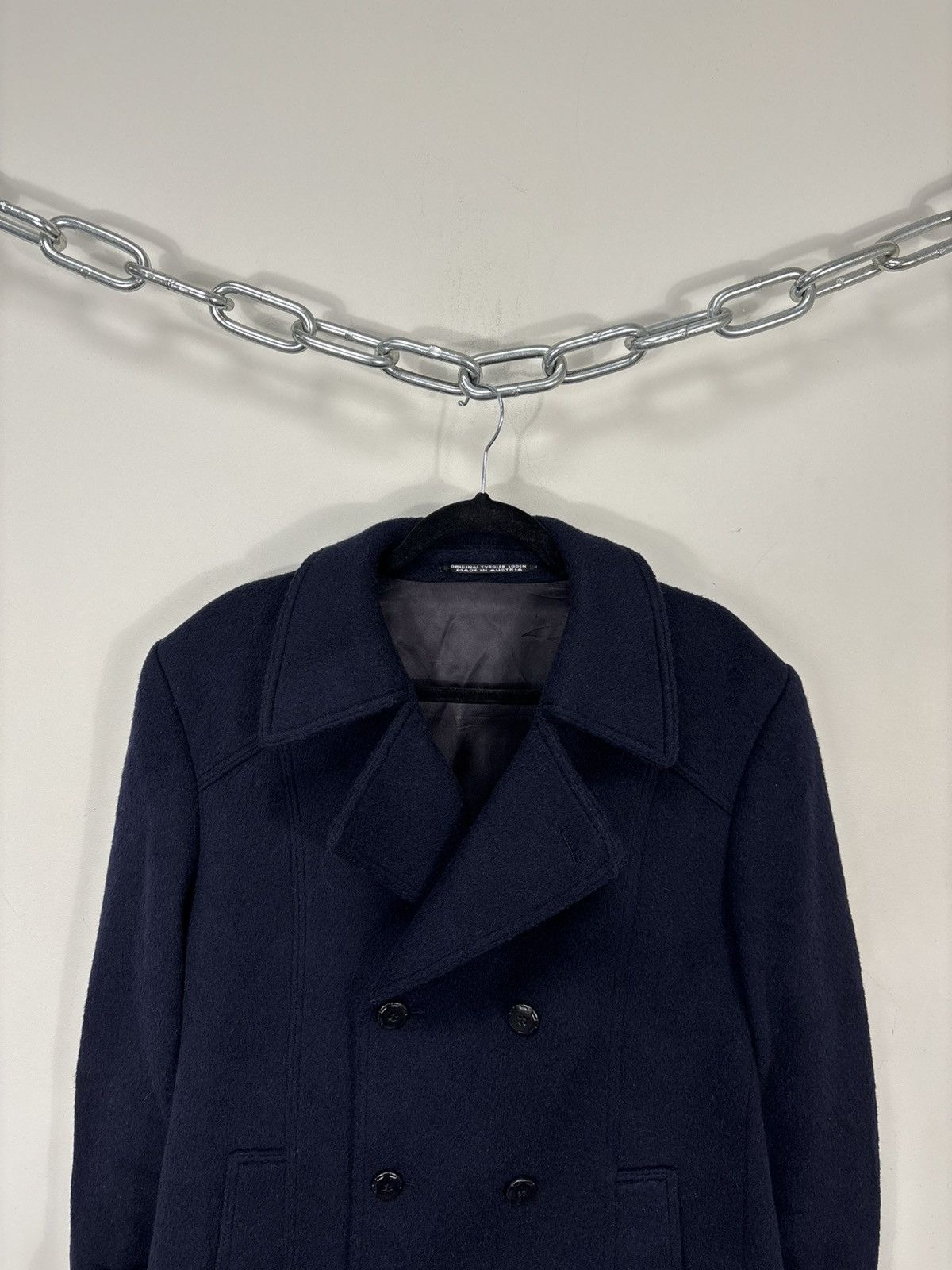 Other Vintage Steinbock Himalaya Men’s Double Breasted Wool Coat Size US M / EU 48-50 / 2 - 4 Thumbnail