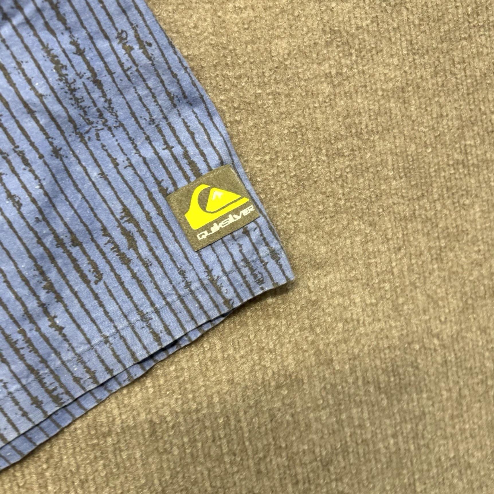 Quiksilver VINTAGE Quiksilver Chino Shorts Mens 30 Abstract Geometric USA Made Blue 80s NOS Casual Pockets Cotton Canvas Regular Inseam 6 in尺 Size US 30 / EU 46 - 3 Thumbnail