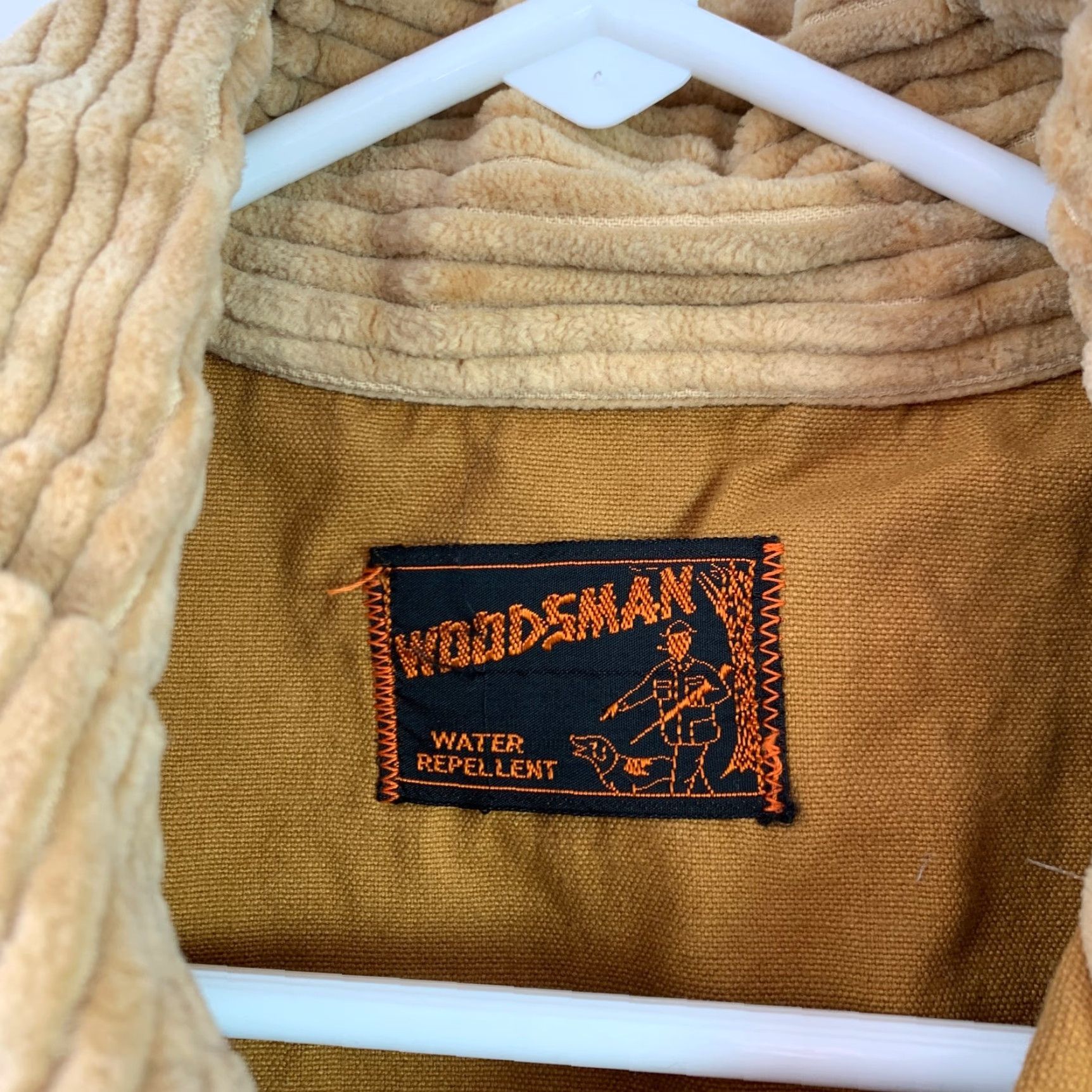 Vintage VINTAGE Woodsman Jacket Shirt Men XL Brown Canvas Hunting 90s Outdoor Pockets Water Resistant Coat Coat Size US XL / EU 56 / 4 - 4 Thumbnail