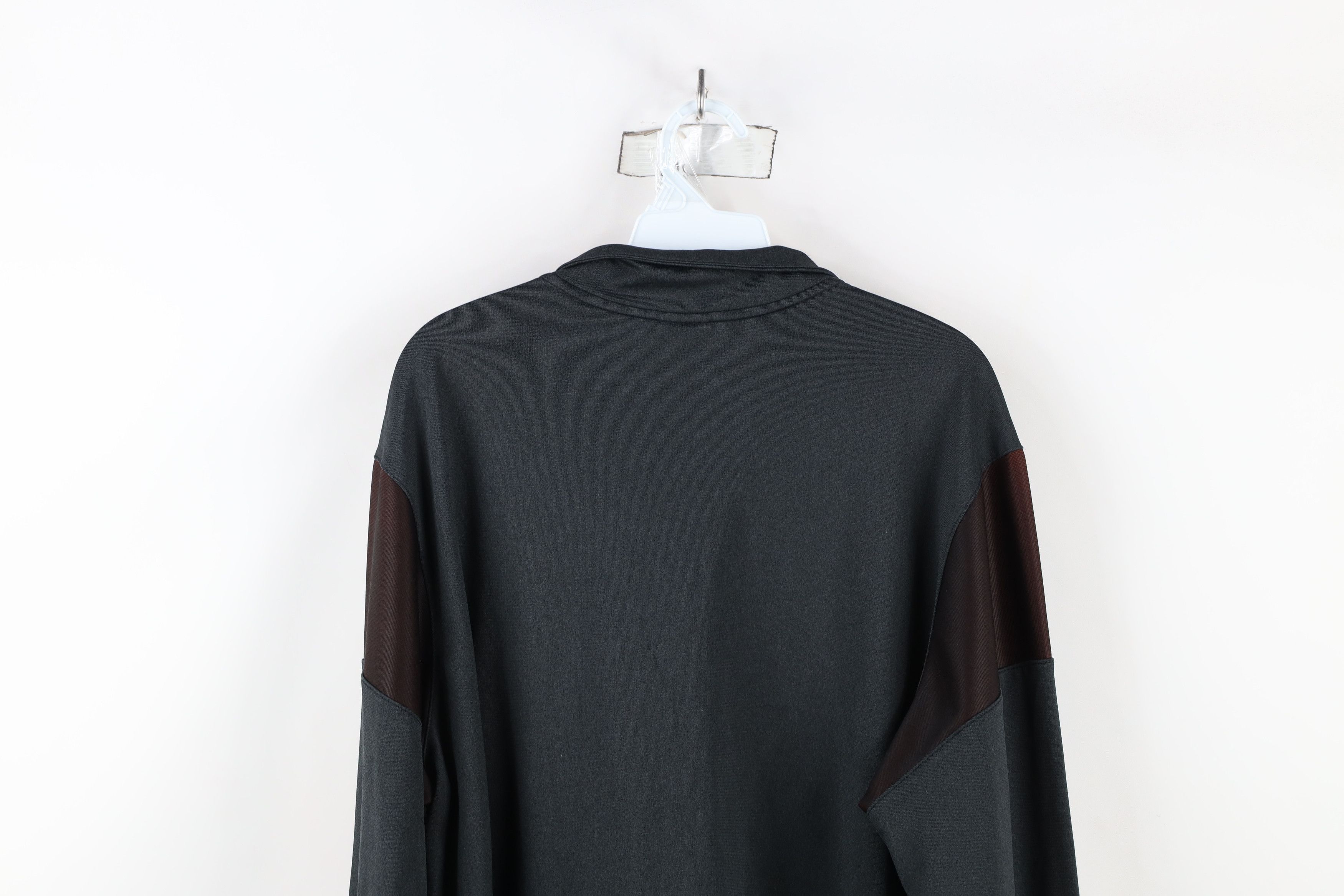 Nike × Vintage Nike Dri-Fit Mini Swoosh Half Zip Pullover Golf Top Jacket Size US XL / EU 56 / 4 - 13 Thumbnail