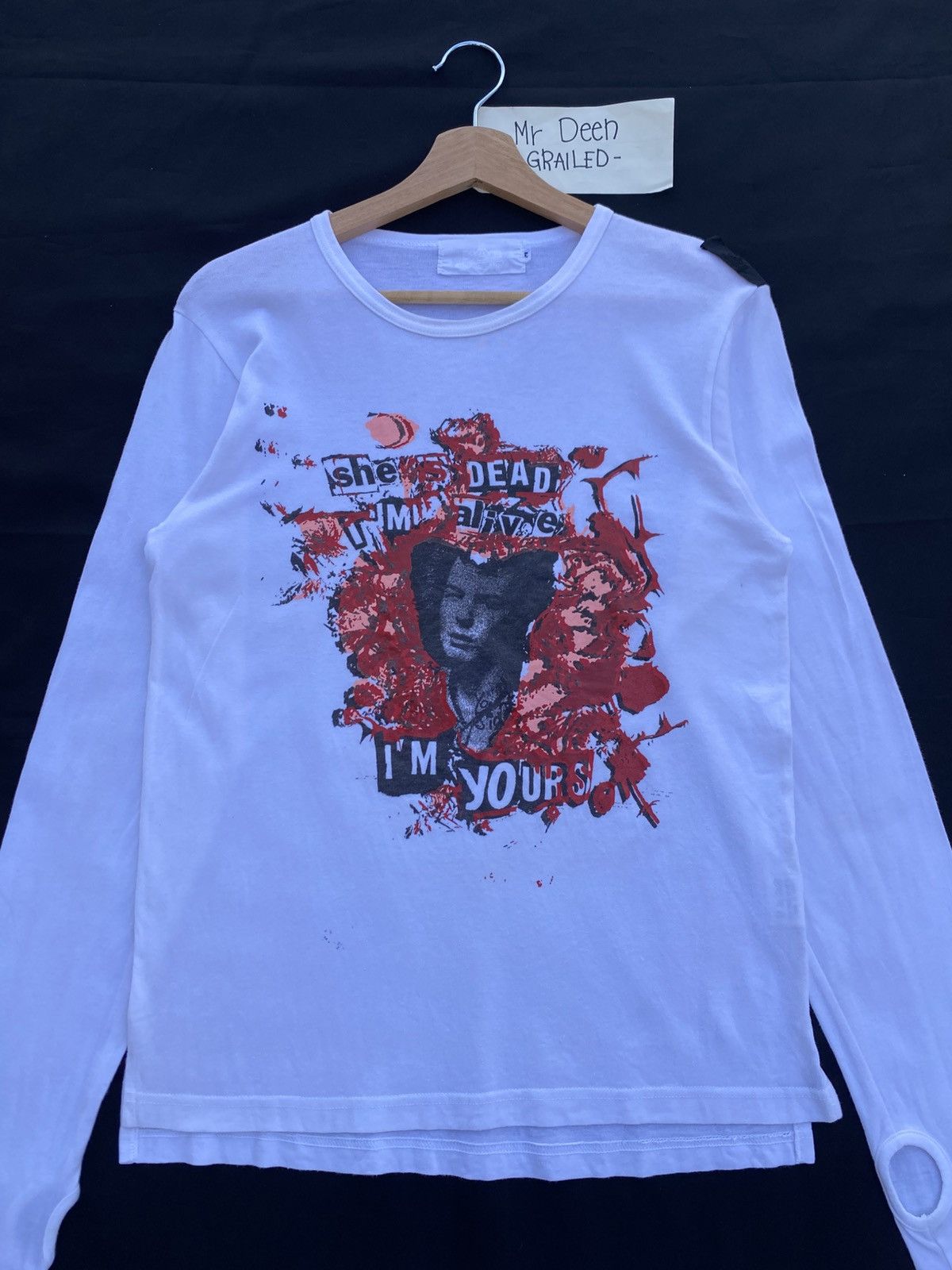 Japanese Brand Rare She’s Dead, I’m Alive, I’m Yours" Seditionaries T-shirt Size S / US 4 / IT 40 - 5 Thumbnail