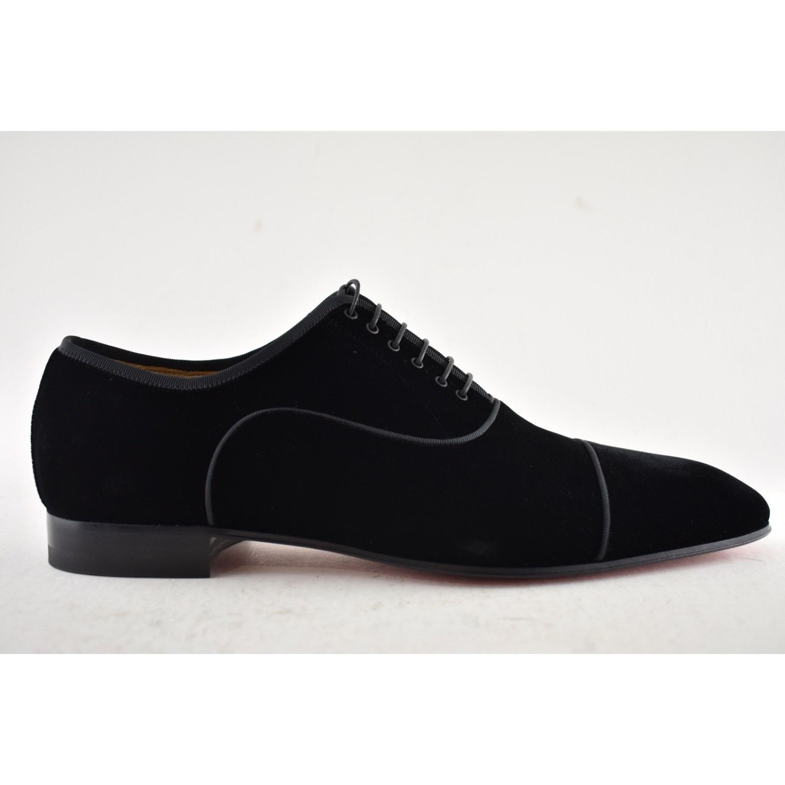 Christian Louboutin Christian Louboutin Flat Velvet Oxford Dress Loafer 43 10 Size US 10 / EU 43 - 2 Thumbnail