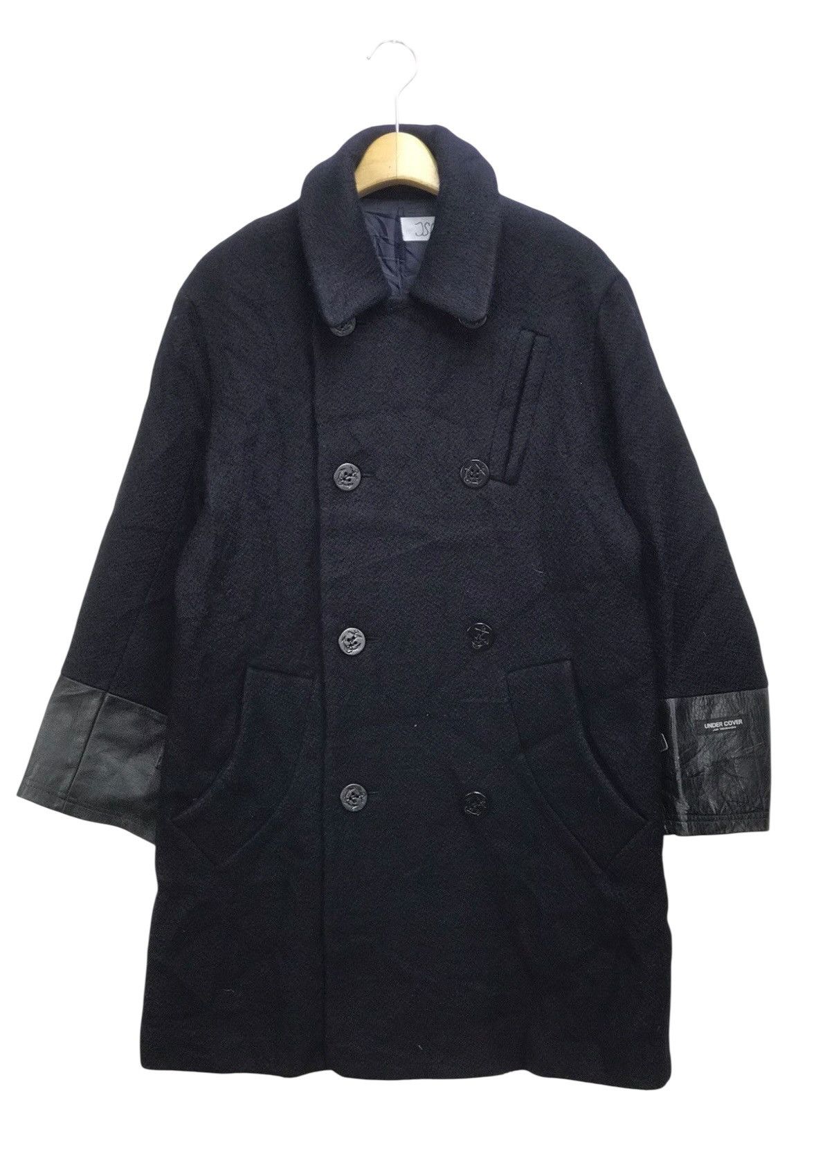 Undercover Undercover Jun Takahashi Wool Double Breasted Peacoat Size US M / EU 48-50 / 2 - 1 Thumbnail