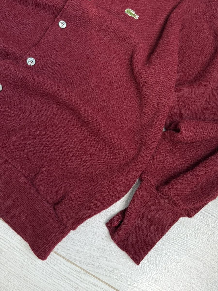 Lacoste Vintage Lacoste 80’s made in USA sweater cardigan Size US L / EU 52-54 / 3 - 2 Thumbnail
