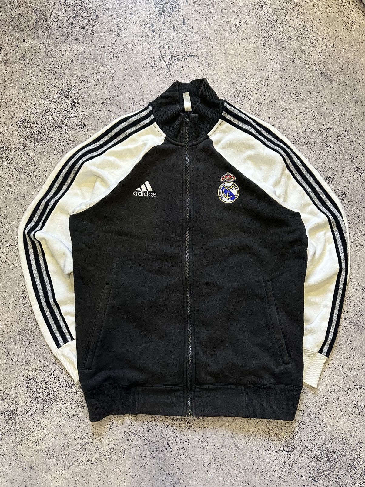 Adidas Vintage Adidas Real Madrid Track Jacket Lampas Y2K USA Size US M / EU 48-50 / 2 - 1 Thumbnail