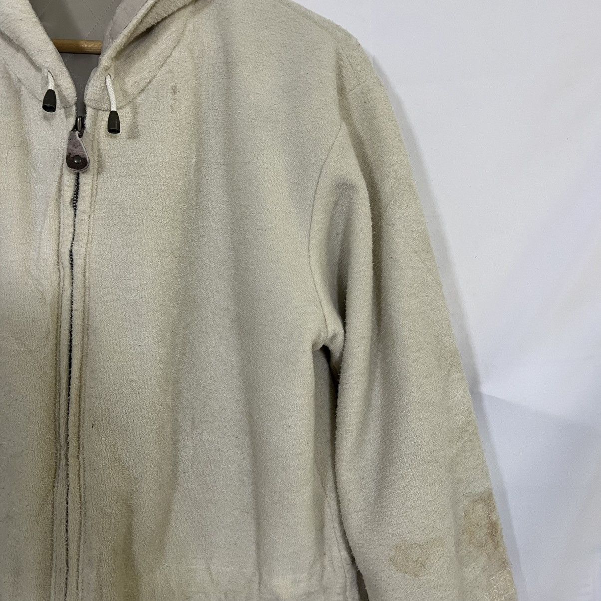 The North Face VINTAGE THE NORTH FACE WOOL JACKET HOODIE Size L / US 10 / IT 46 - 3 Thumbnail