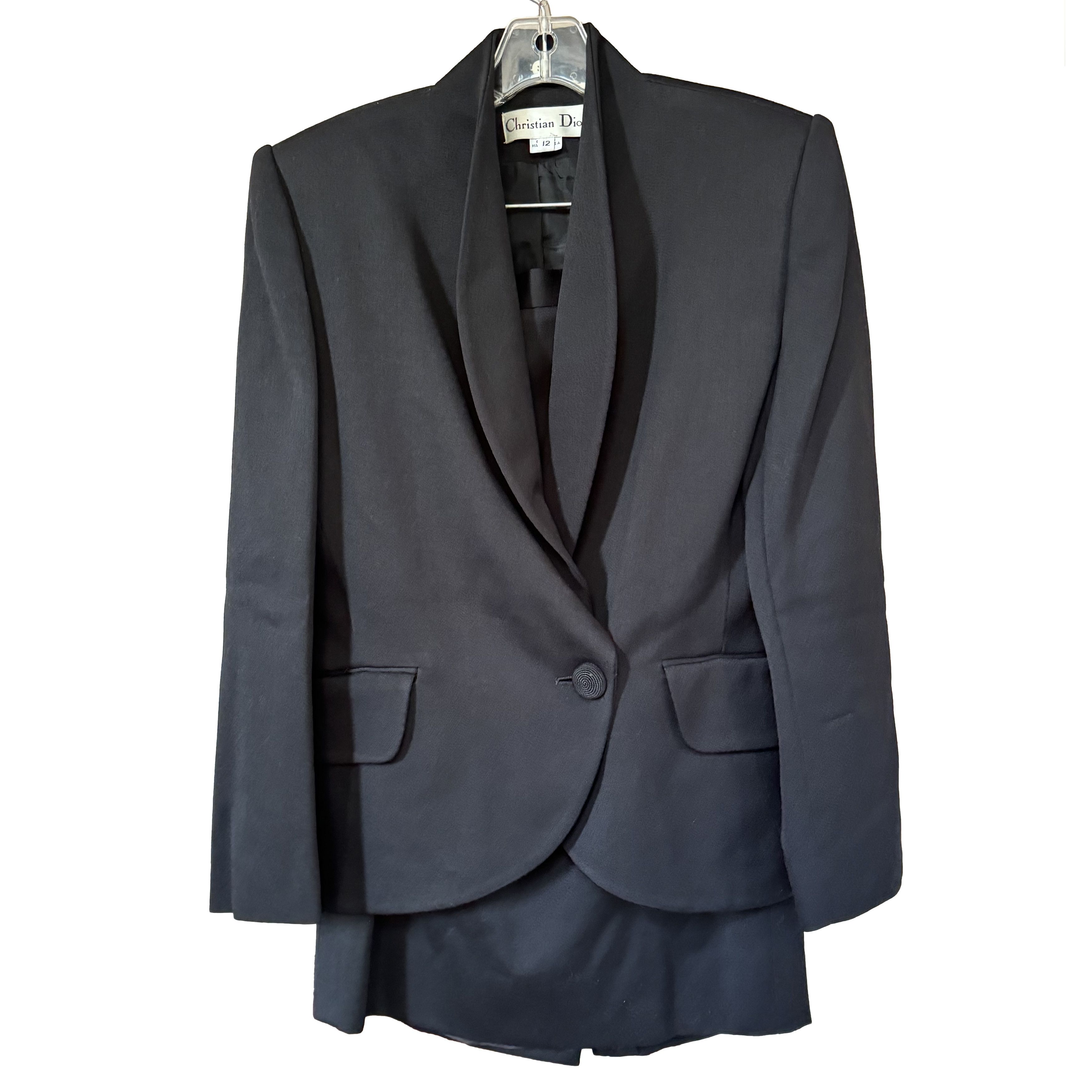 Dior Vintage Christian Dior Women's Suit Blazer + Skirt Size M / US 6-8 / IT 42-44 - 1 Thumbnail