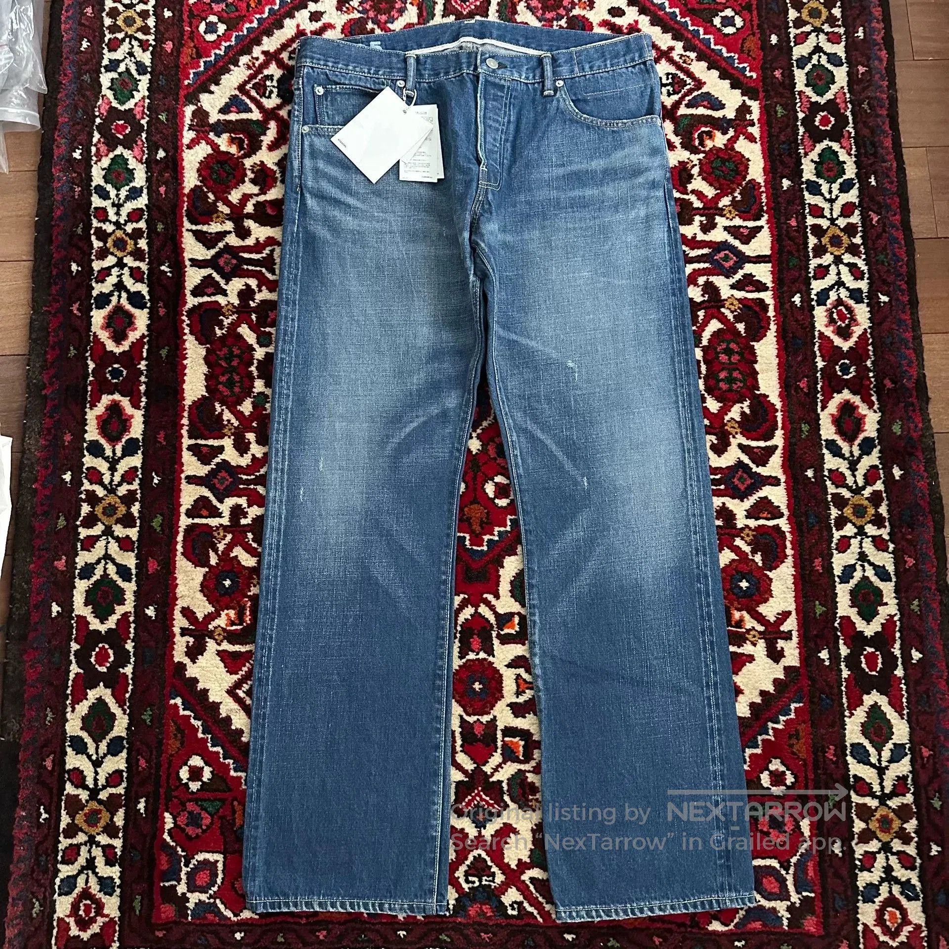 Visvim visvim wide wash denim pants w36l30. Size US 36 / EU 52 - 2 Thumbnail