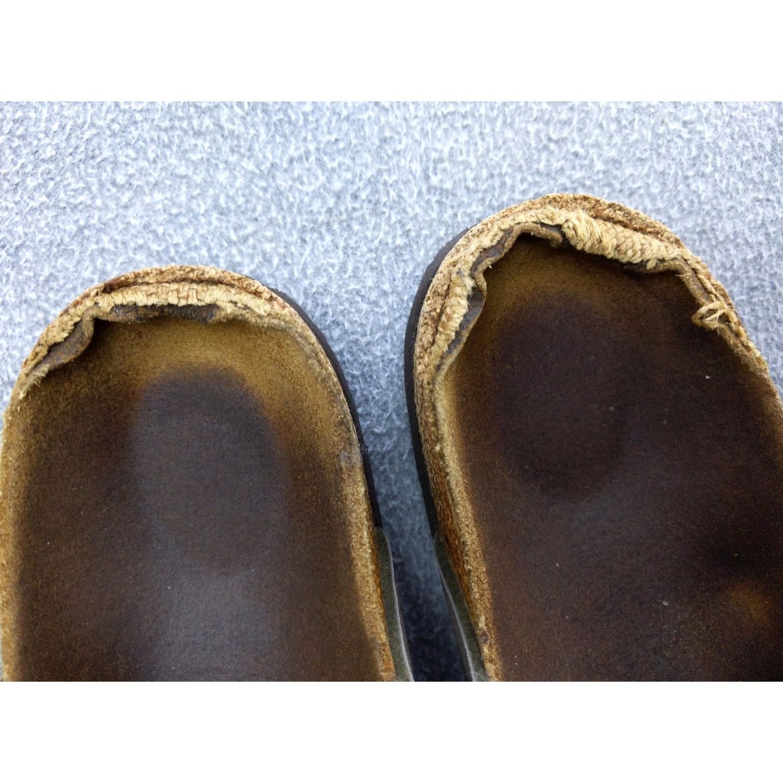 Birkenstock Birkenstock Mayari Sandals Womens 7 38 Gray Strappy Cork Toe Loop Footbed Size US 7 / IT 37 - 4 Thumbnail