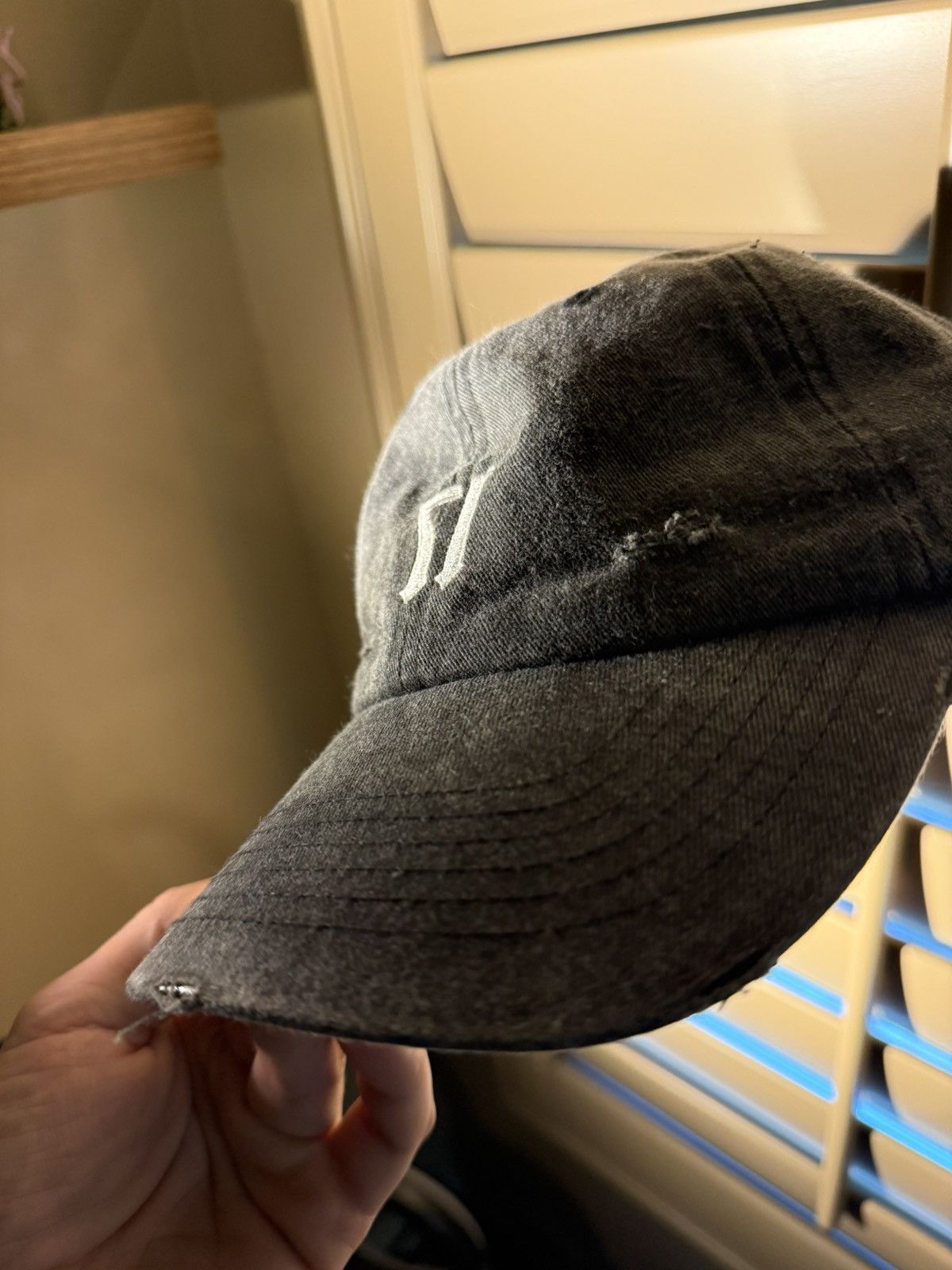 Other XXXTENTACION "17" Distressed Dad Hat Size ONE SIZE - 3 Thumbnail
