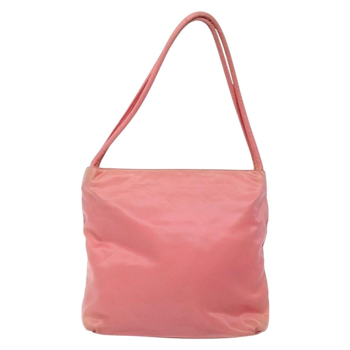 Prada PRADA Tote Bag Nylon Pink Gold Size ONE SIZE - 3 Thumbnail
