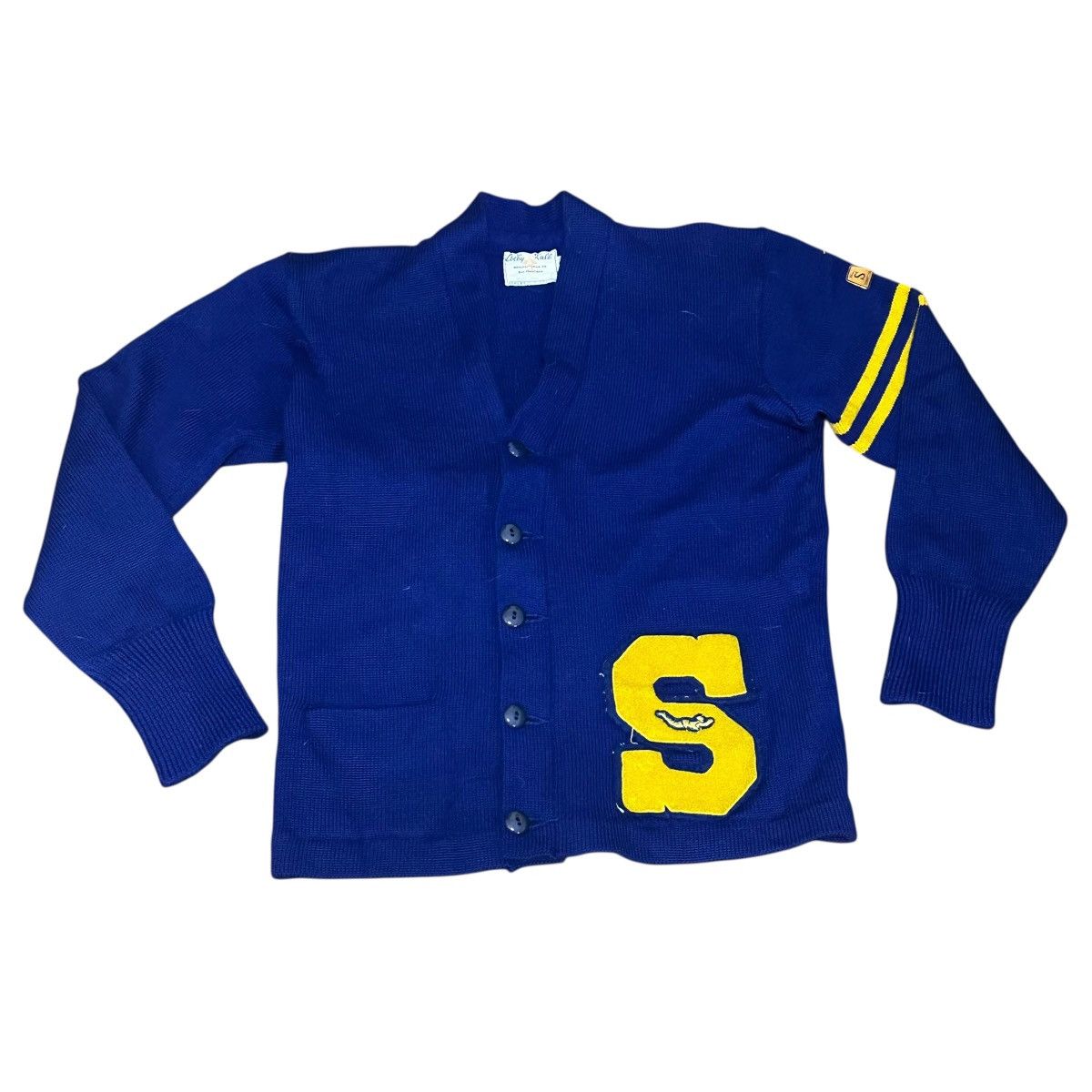 Other Vintage Colby-Rall SAN FRANCISCO Swim Wool Cardigan Varsity Size US M / EU 48-50 / 2 - 1 Thumbnail