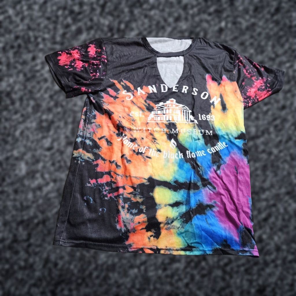 Sanders Sanderson Witch Museum Womens L T Shirt 1885 Size L / US 10 / IT 46 - 1 Thumbnail