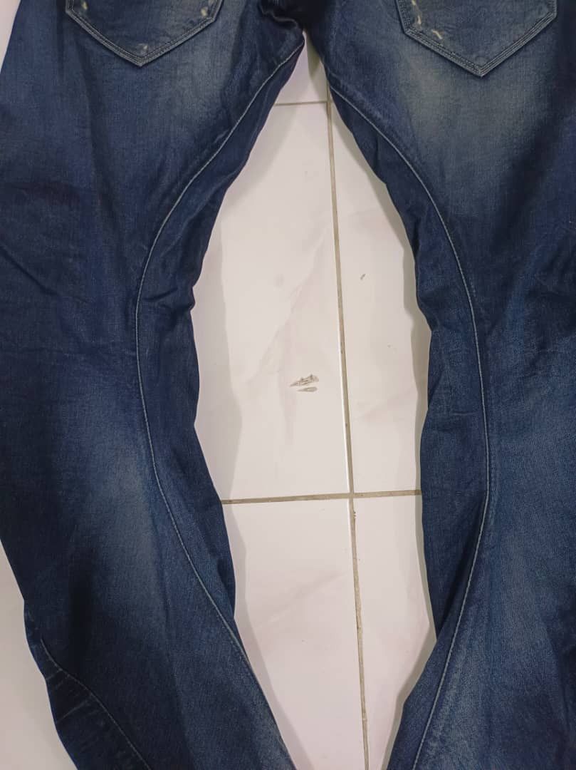 G-Star G Star Original Raw Italy Arc Loose Tapered Denim Jeans Size US 30 / EU 46 - 11 Thumbnail