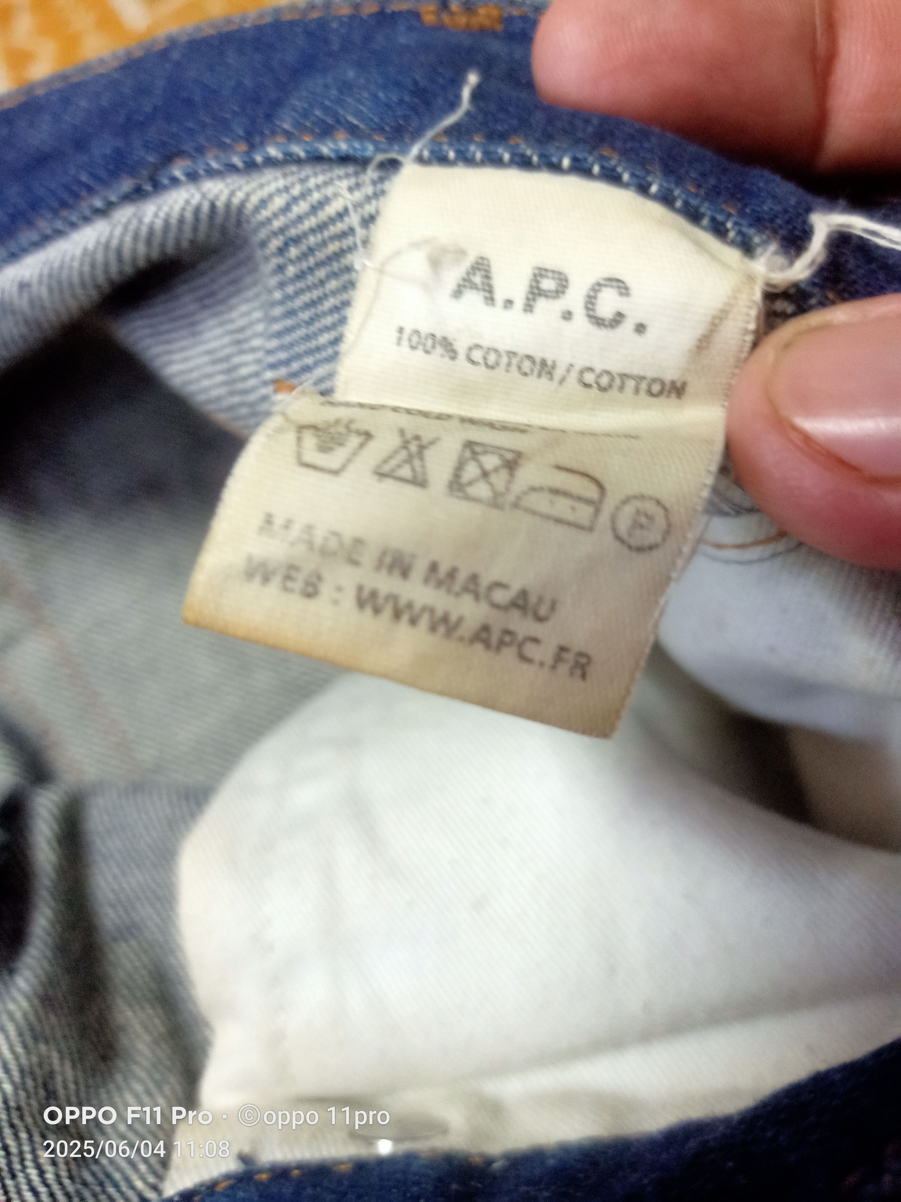 A.P.C. × If Six Was Nine × Japanese Brand Apc Petit Standards RedSelvedge Denim Men 🔥 Size US 34 / EU 50 - 5 Thumbnail
