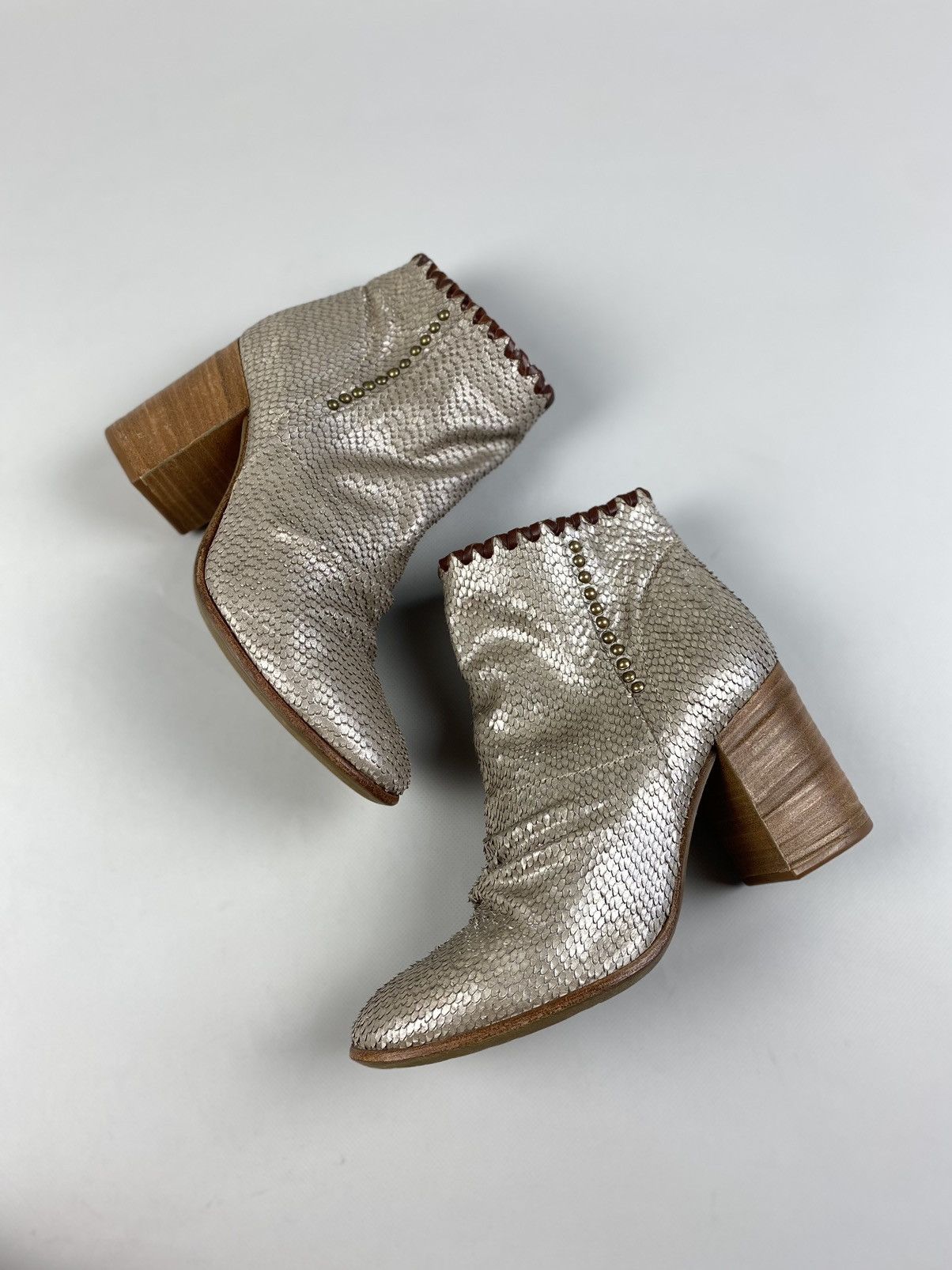 A.S.98 A.S. 98 ladies avant-garde heeled boots size 39 Size US 9 / IT 39 - 10 Thumbnail
