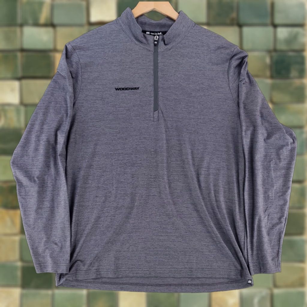 TravisMathew Travis Mathew Crestview 1/4 Zip Pullover Grey Heather Mens XL NWT Size US XL / EU 56 / 4 - 1 Thumbnail