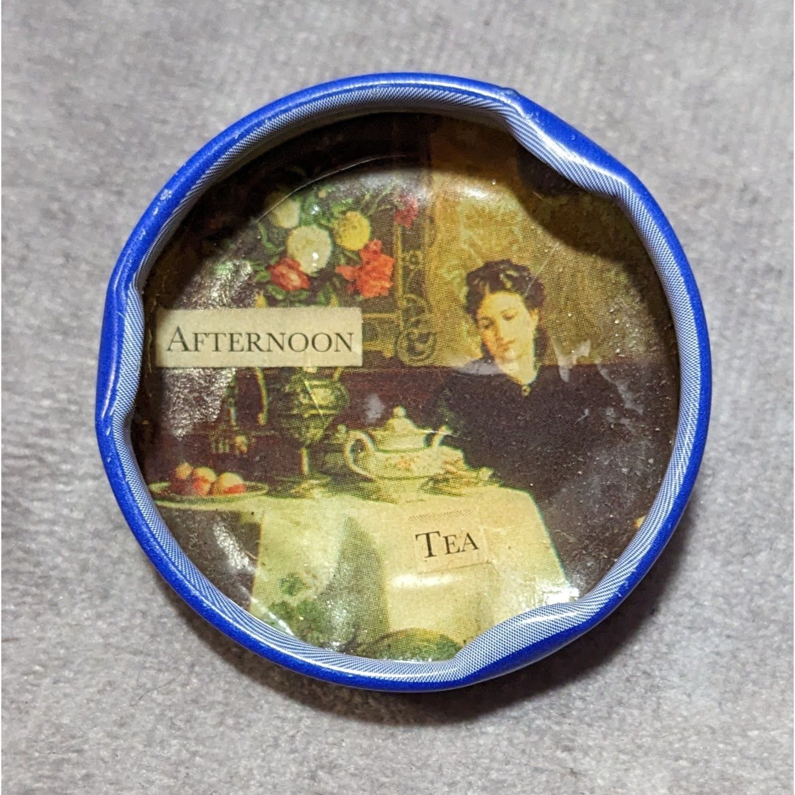 Other Handmade Victorian Style Afternoon Tea Lid Back Brooch Size ONE SIZE - 4 Thumbnail