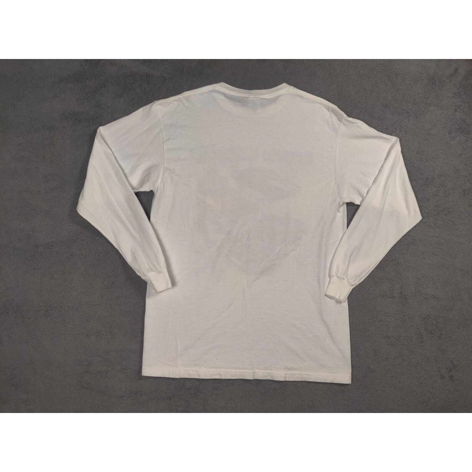 Delta Car Shirt Adult Mens Large White Muscle Legends Long Sleeve Size US L / EU 52-54 / 3 - 6 Thumbnail