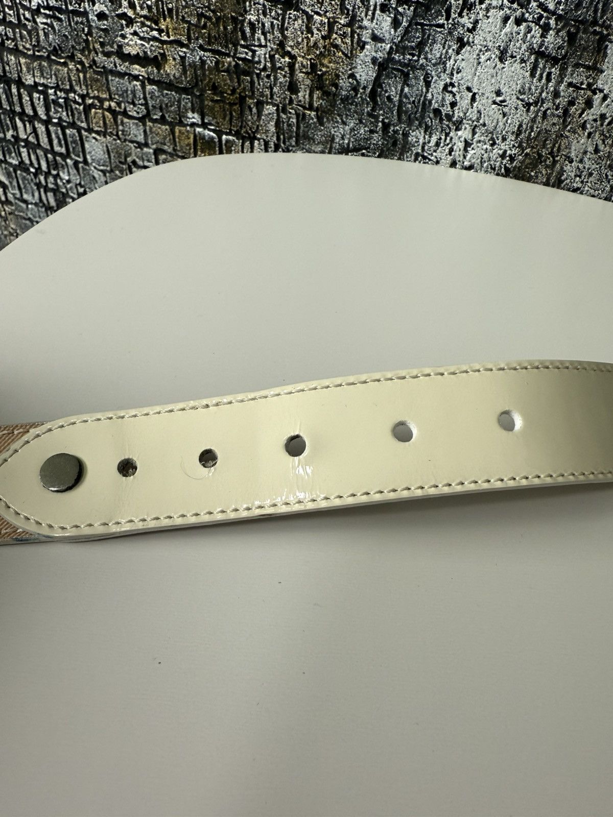 Burberry Burberry Heart Detail Nova Check Belt Size ONE SIZE - 16 Thumbnail