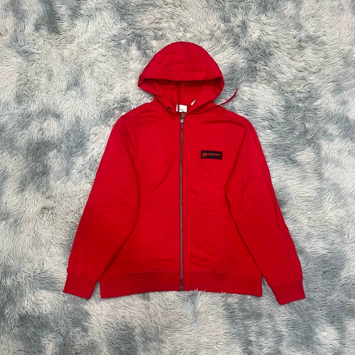 Burberry Burberry Red Zip-Up Jacket - dmc Size US L / EU 52-54 / 3 - 1 Thumbnail