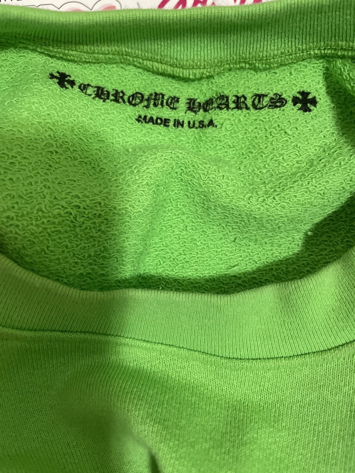 Chrome Hearts CHROME HEARTS MATTY BOY GREEN SEX CREWNECK Sz XXL Size US XXL / EU 58 / 5 - 6 Thumbnail